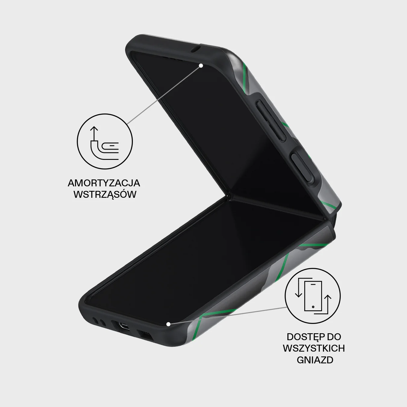 Old School - Samsung Galaxy Z Flip 3 Etui - Image 3