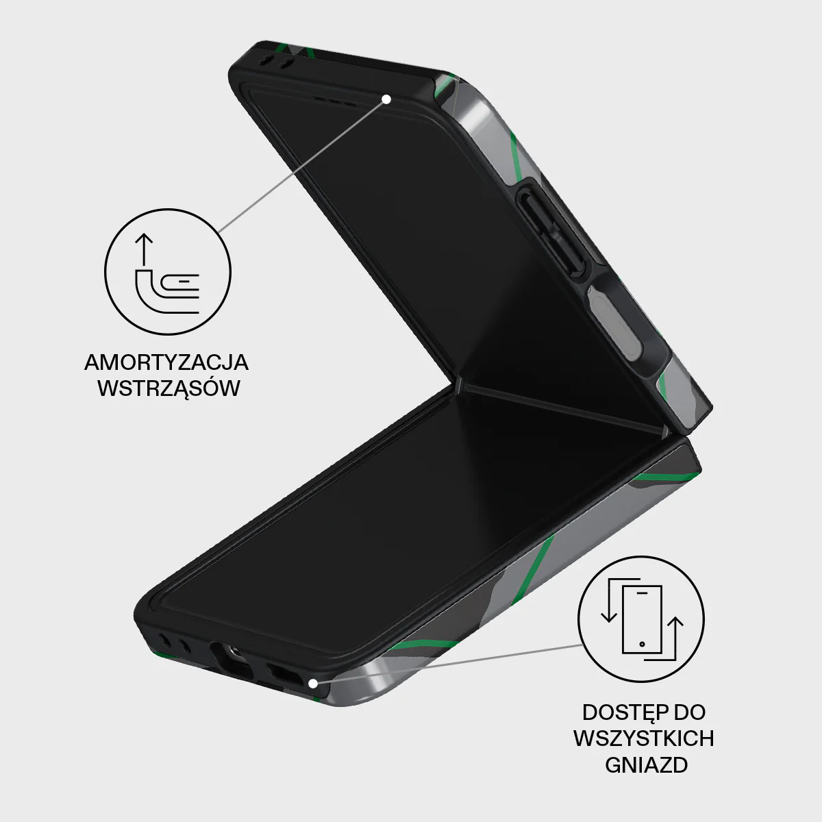 Old School - Samsung Galaxy Z Flip 7 Etui - Image 3
