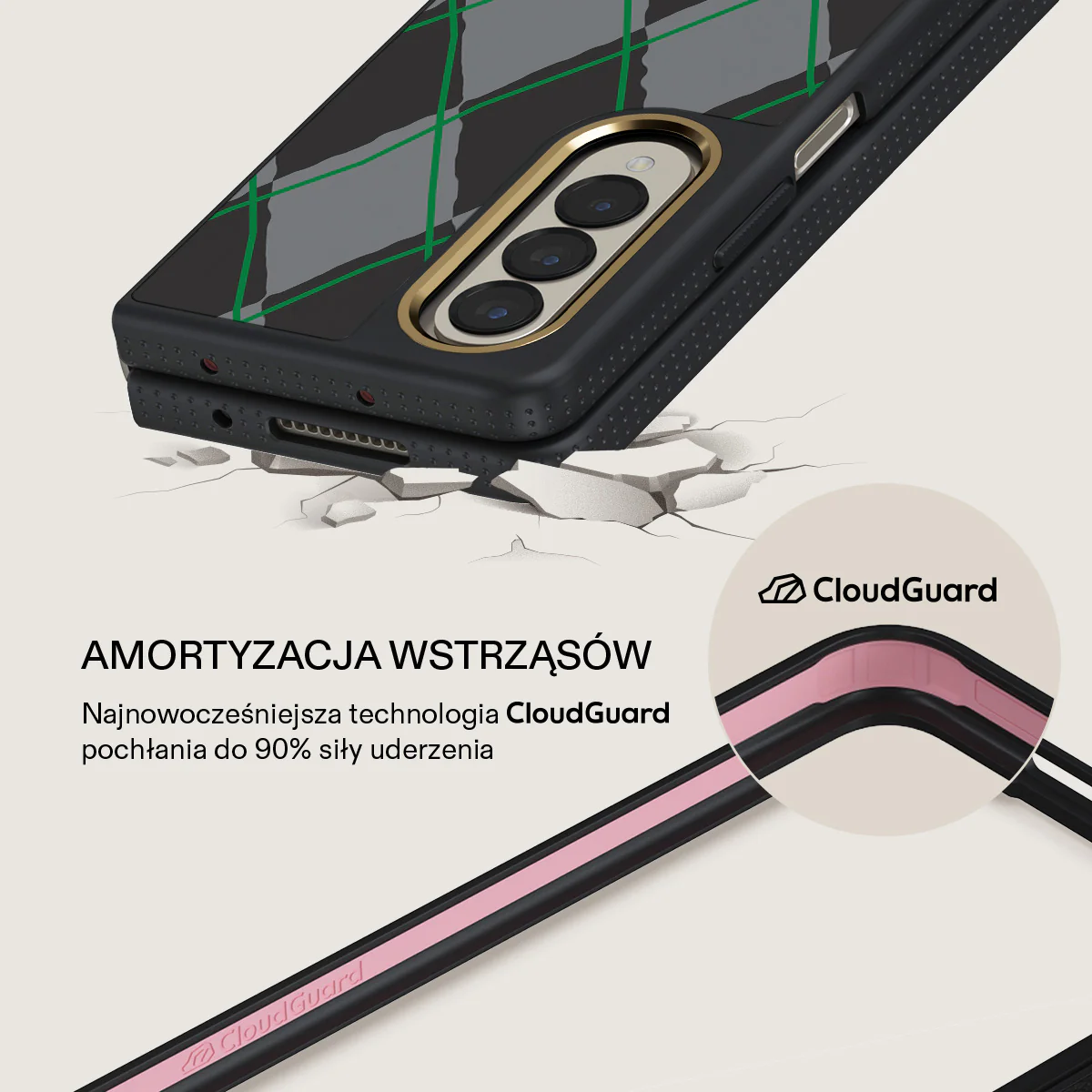 Old School - Samsung Galaxy Z Fold 4 Etui - Image 8
