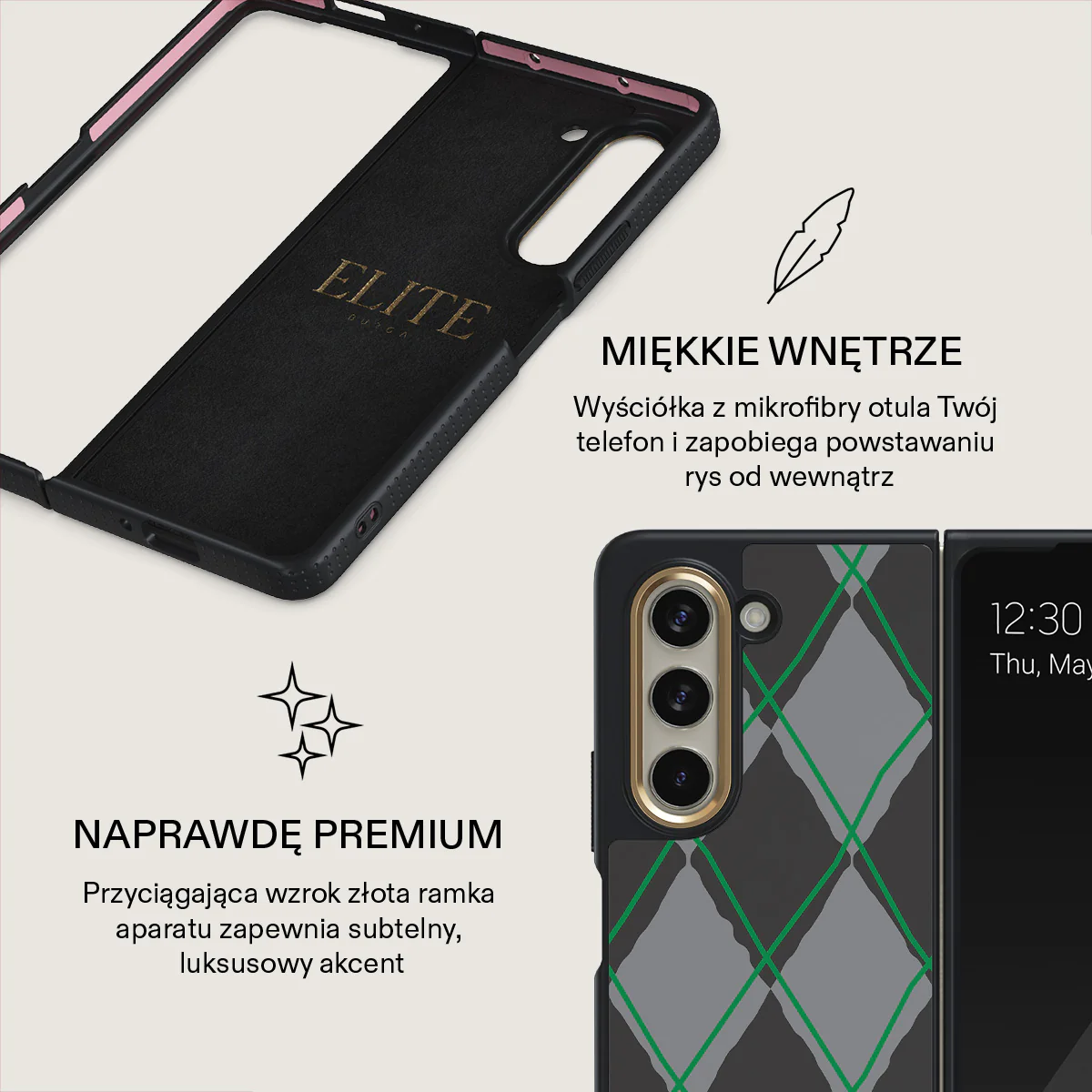 Old School - Samsung Galaxy Z Fold 5 Etui - Image 6
