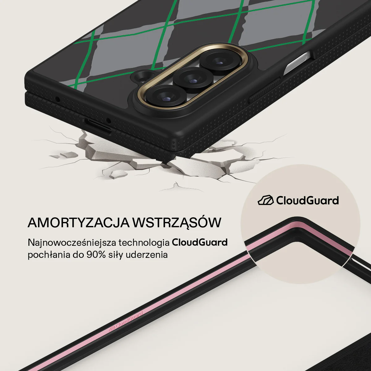 Old School - Samsung Galaxy Z Fold 7 Etui - Image 3