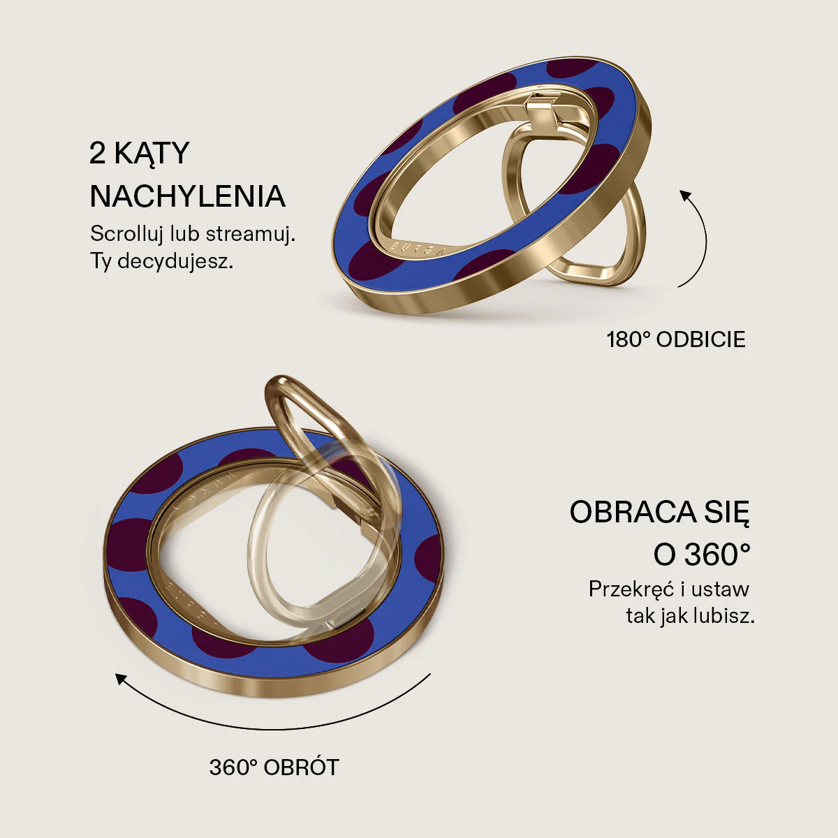 On Pause - Magnetyczny Okrągły Uchwyt - Image 7