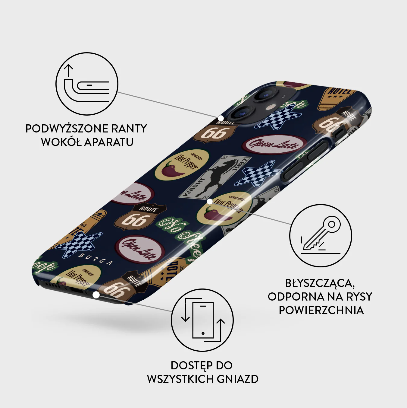 Open Late - iPhone 12 Mini Etui - Image 3