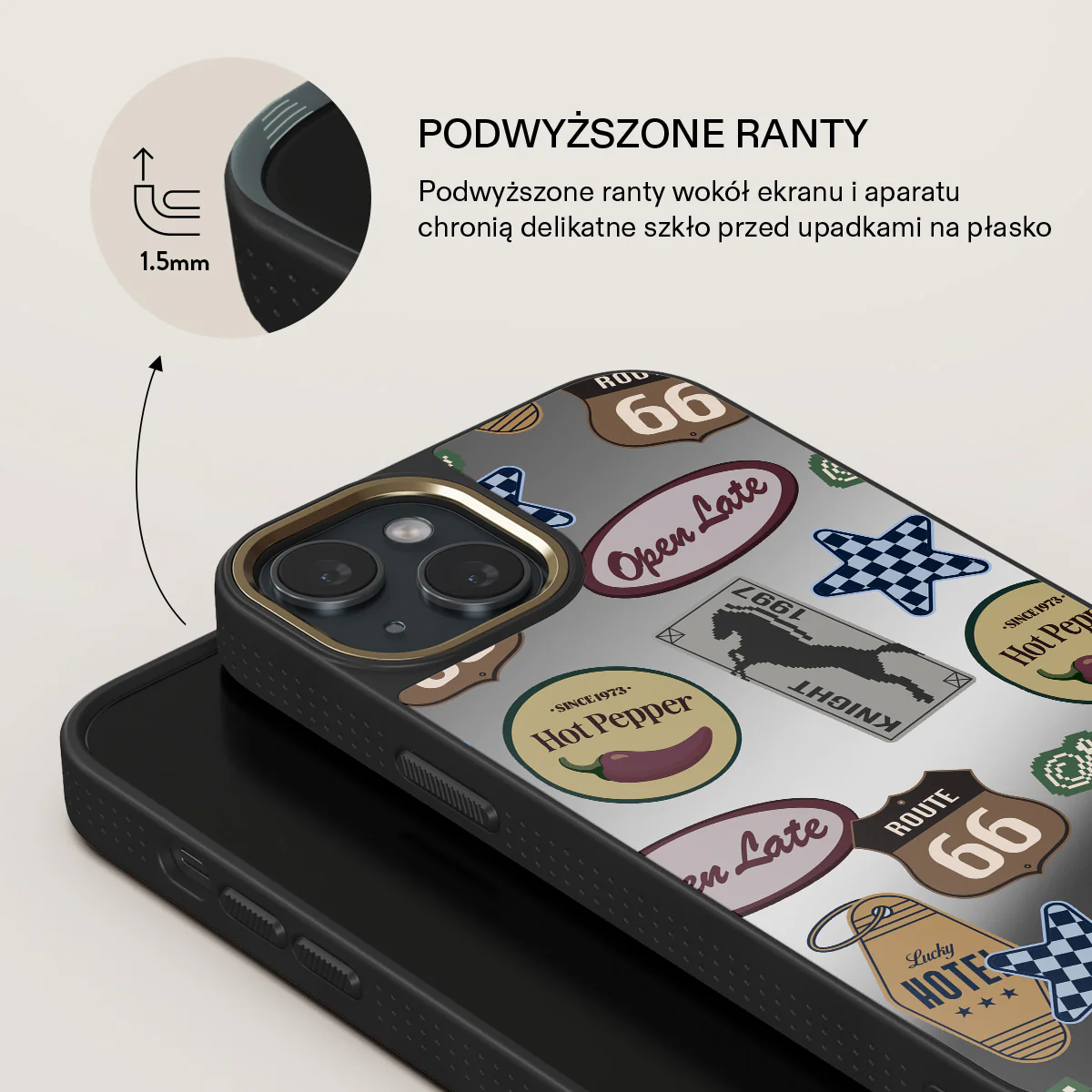 Open Late - iPhone 15 Etui - Image 30