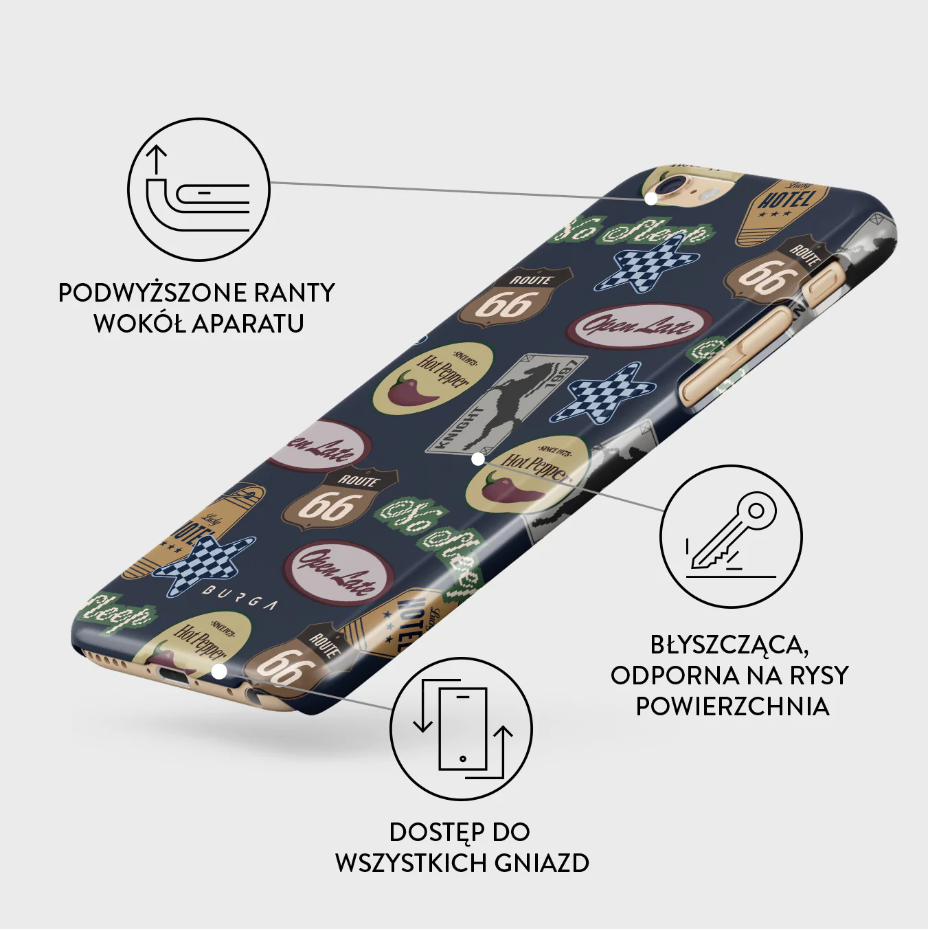 Open Late - iPhone 6 / 6S Etui - Image 3