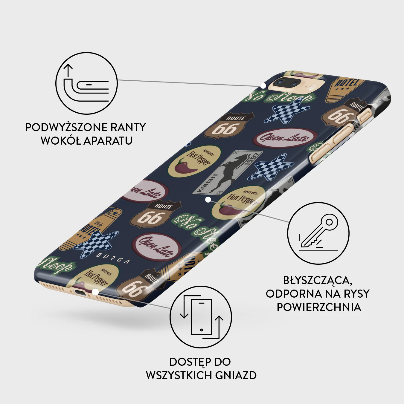 Open Late - iPhone 7 Plus / 8 Plus Etui - Image 3