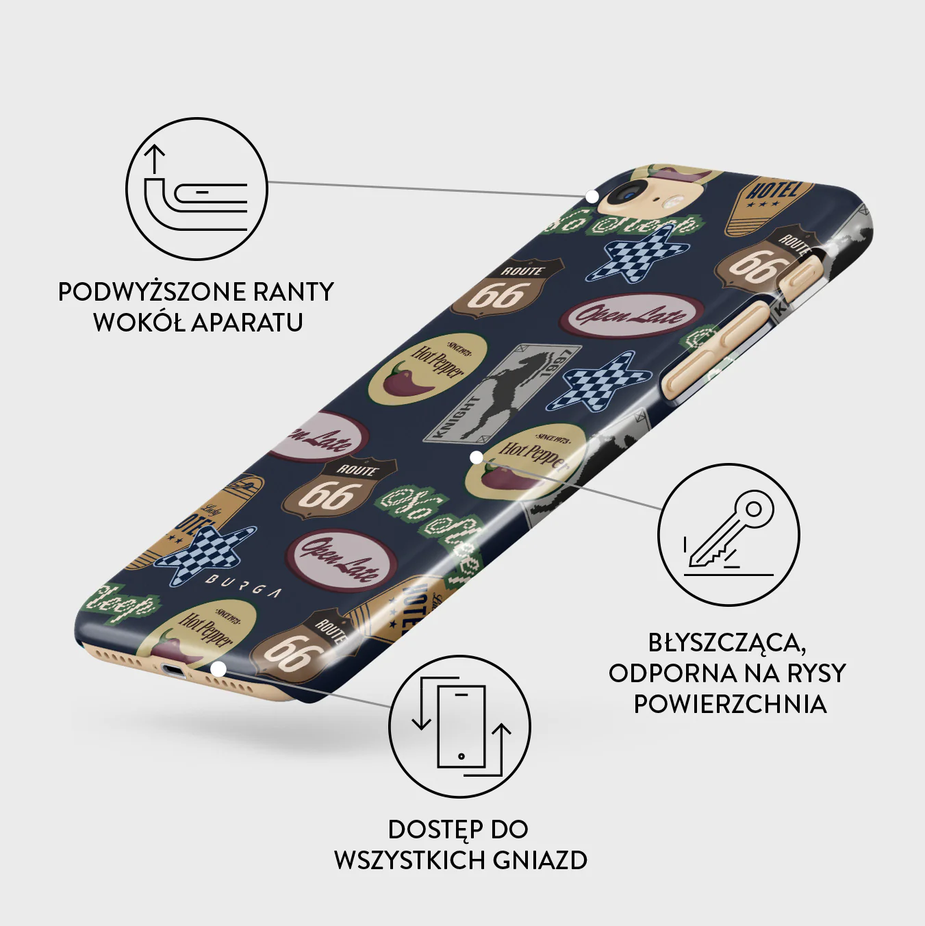 Open Late - iPhone SE (2022) Etui - Image 3