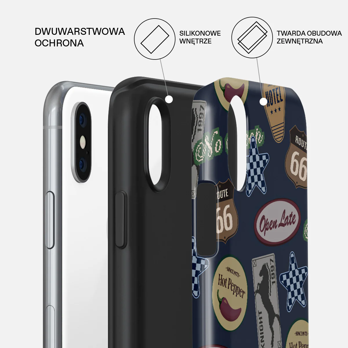 Open Late - iPhone X / XS Etui - Image 6