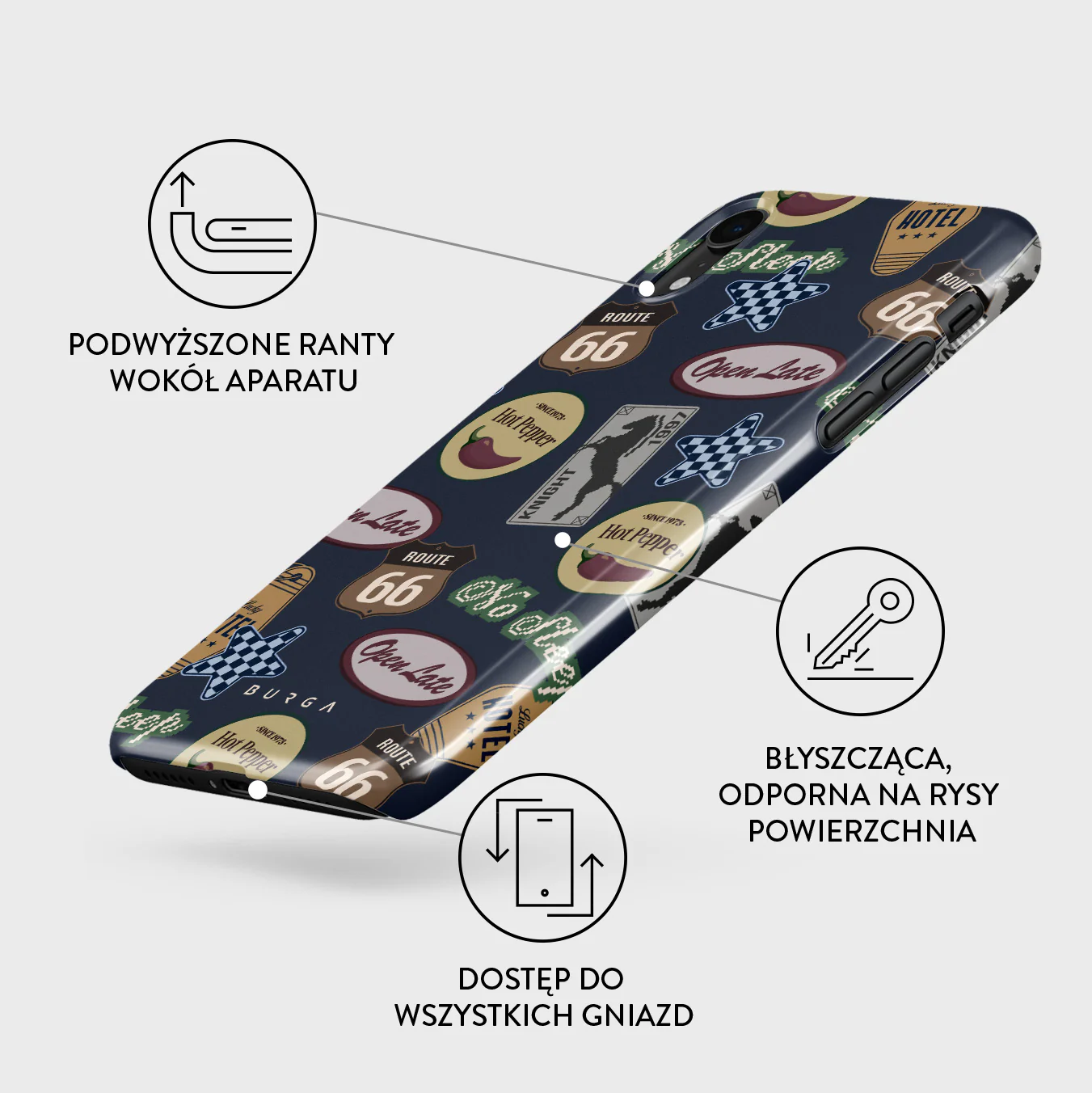 Open Late - iPhone XR Etui - Image 3