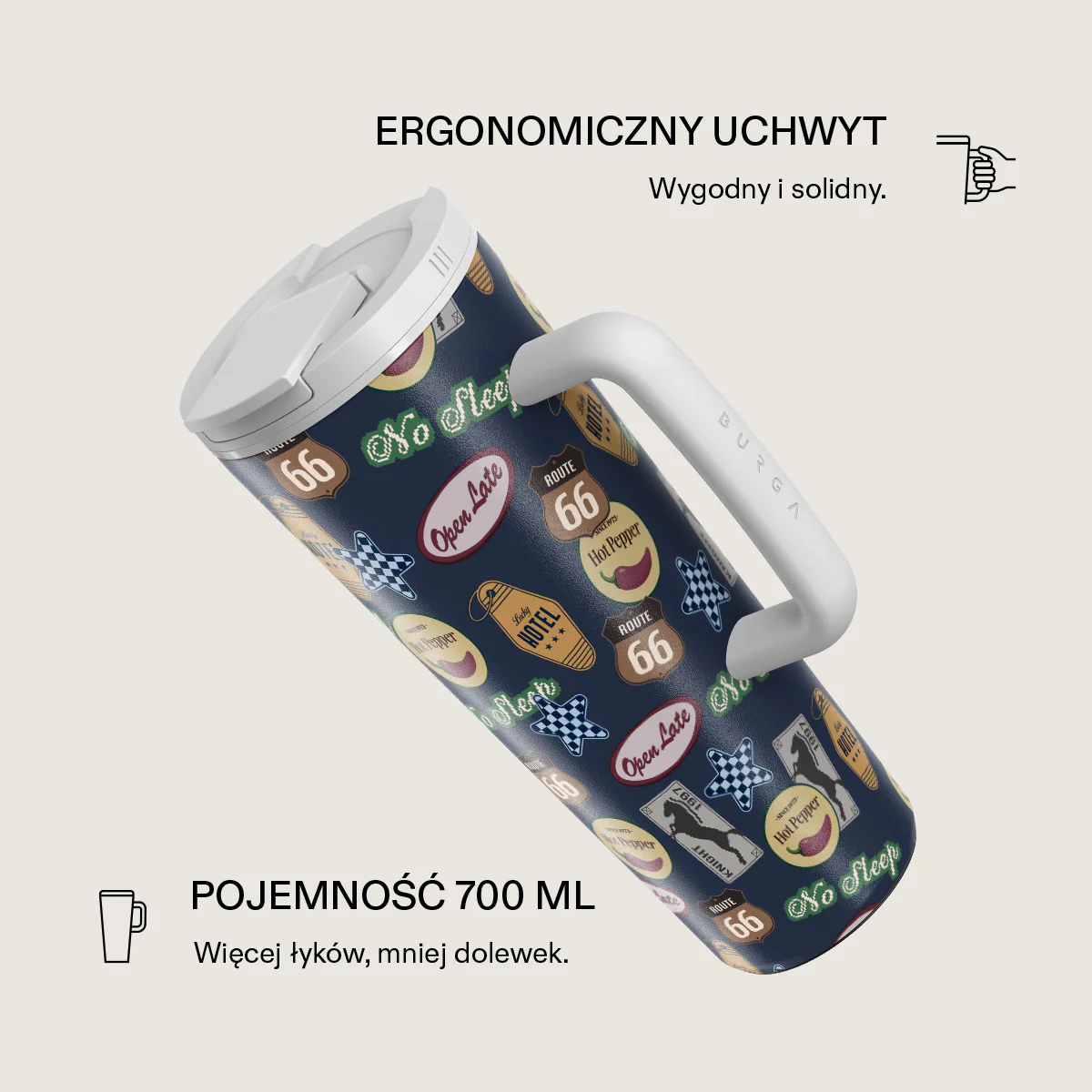 Open Late - Kubek podróżny EasyGrip - Image 2