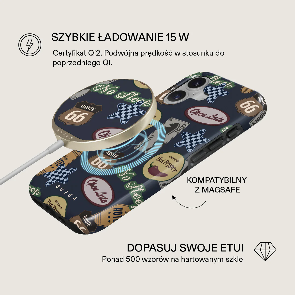 Open Late - Magnetyczna ładowarka bezprzewodowa - Image 2