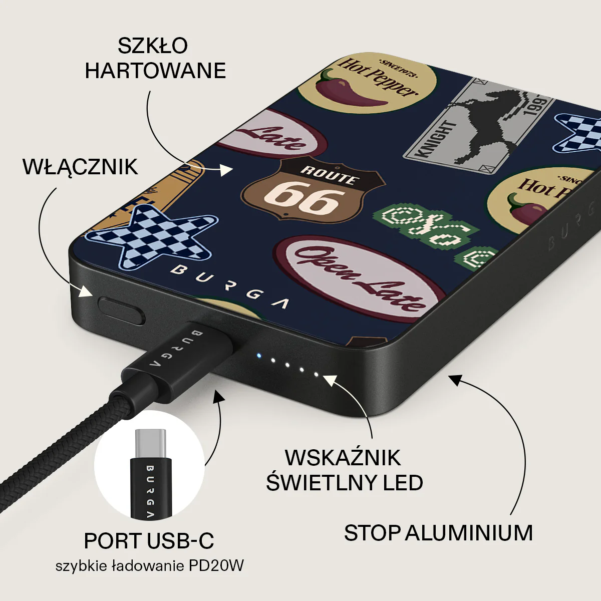Open Late - Magnetyczny power bank - Image 20