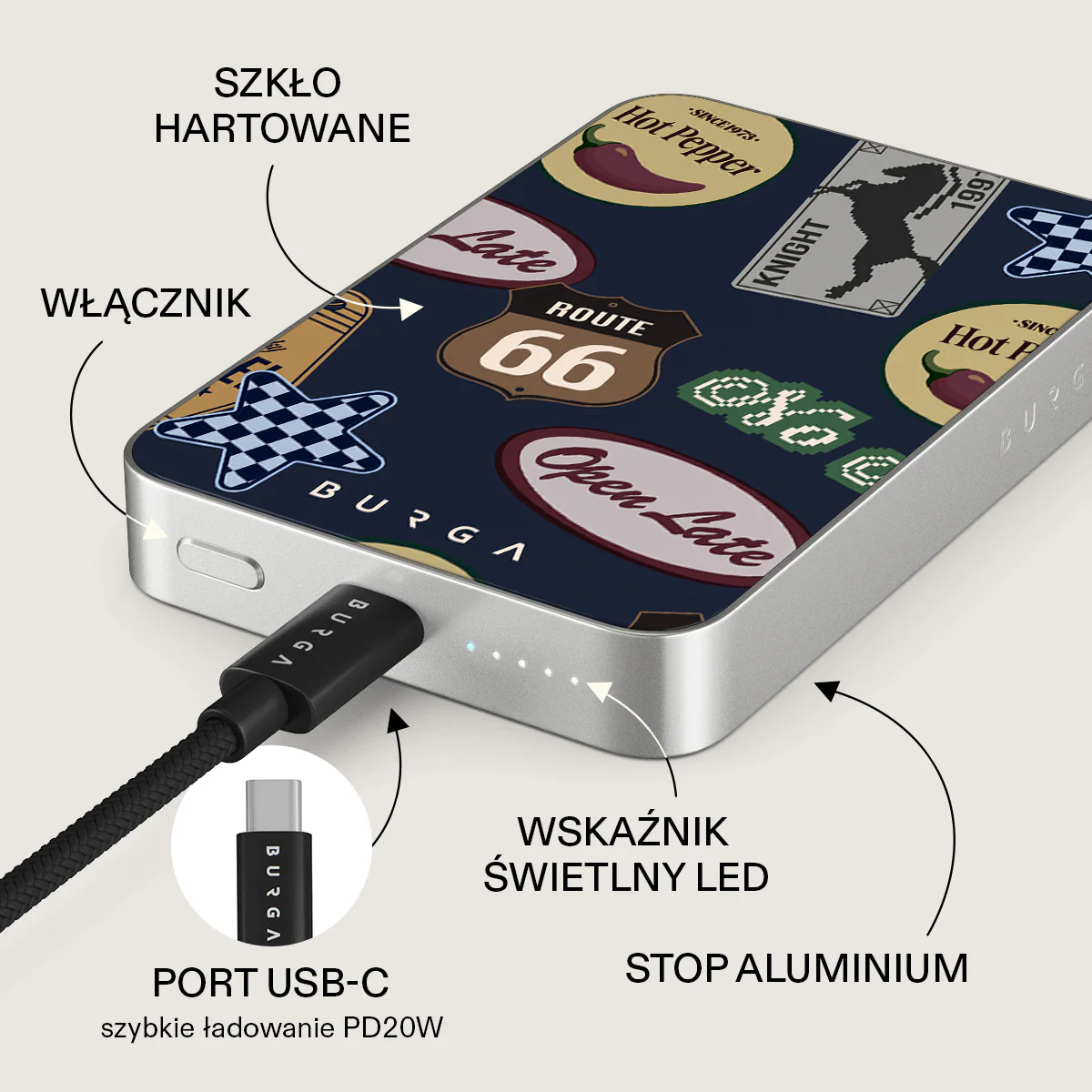 Open Late - Magnetyczny power bank - Image 30