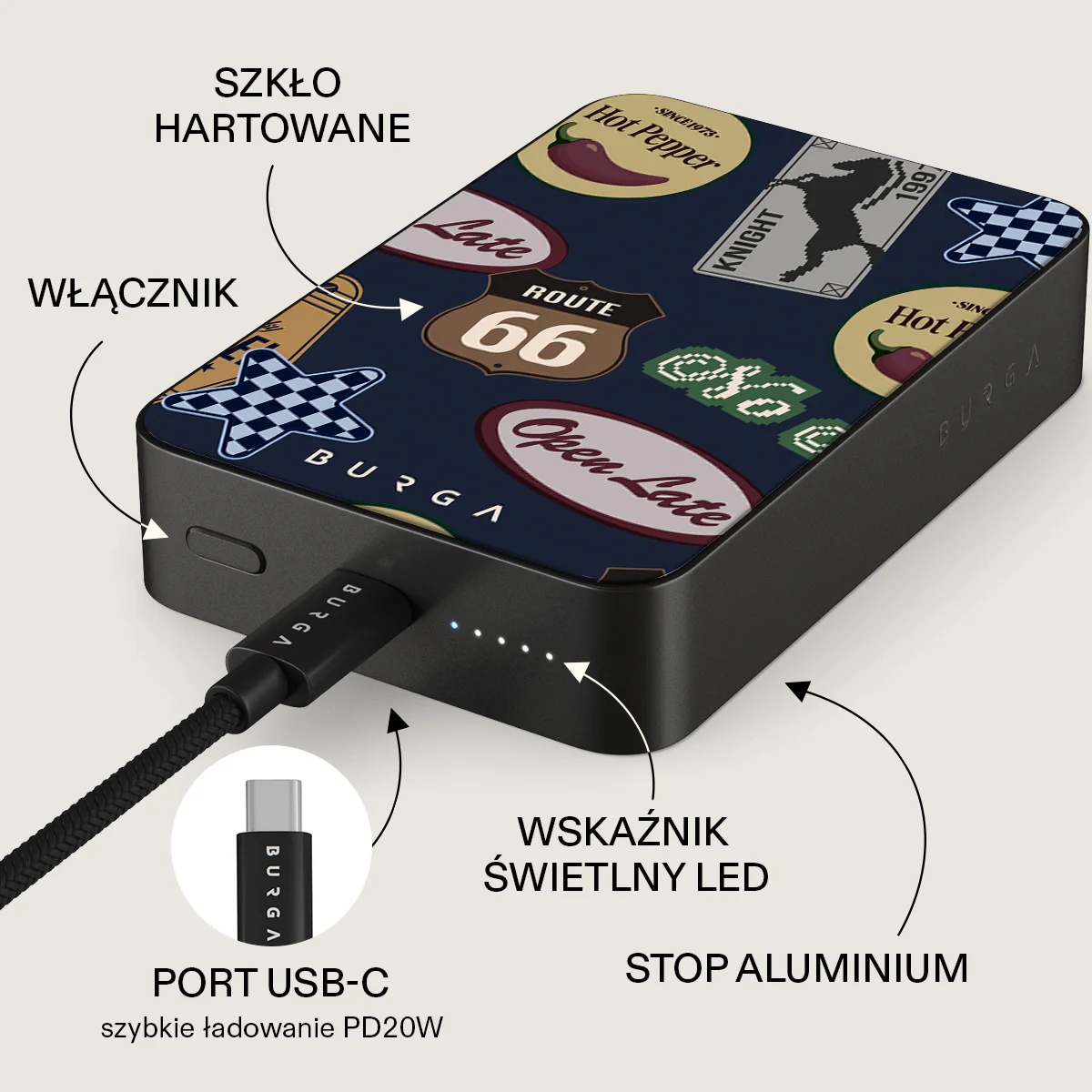 Open Late - Magnetyczny power bank - Image 35
