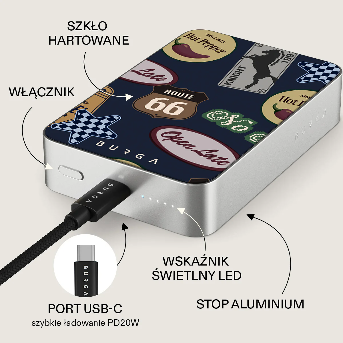 Open Late - Magnetyczny power bank - Image 45