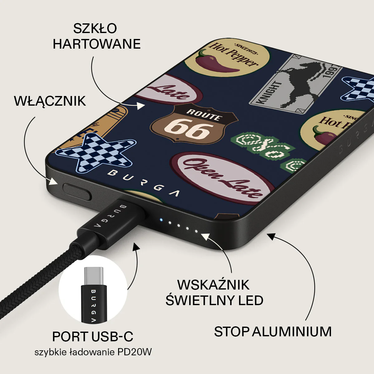 Open Late - Magnetyczny power bank - Image 5