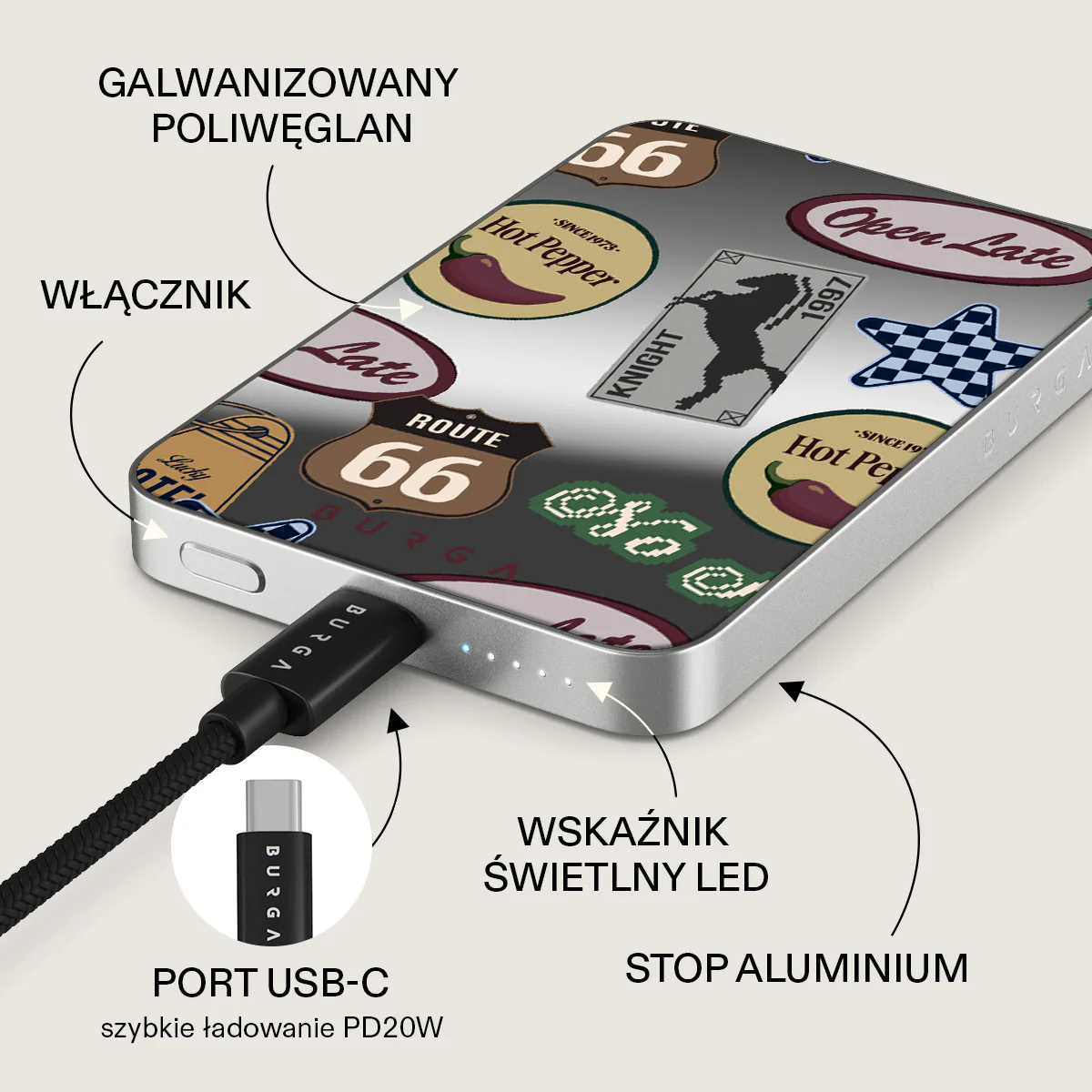 Open Late - Magnetyczny power bank - Image 60