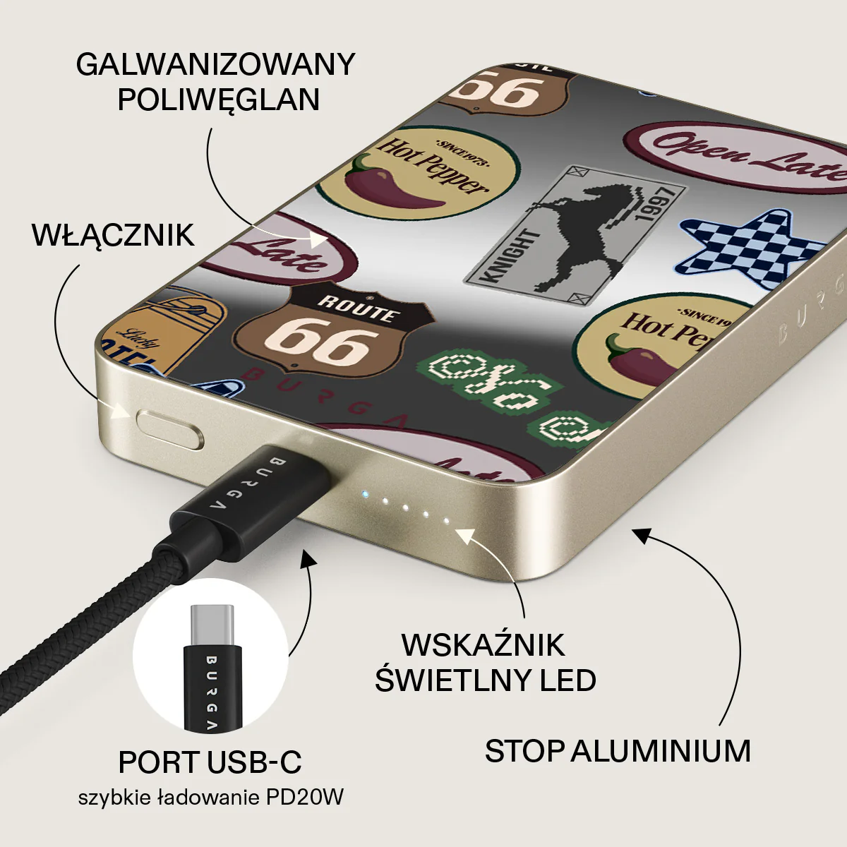 Open Late - Magnetyczny power bank - Image 70