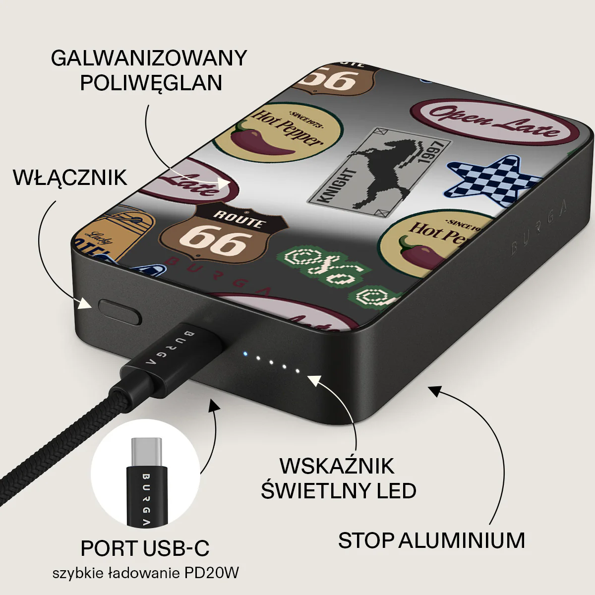 Open Late - Magnetyczny power bank - Image 80