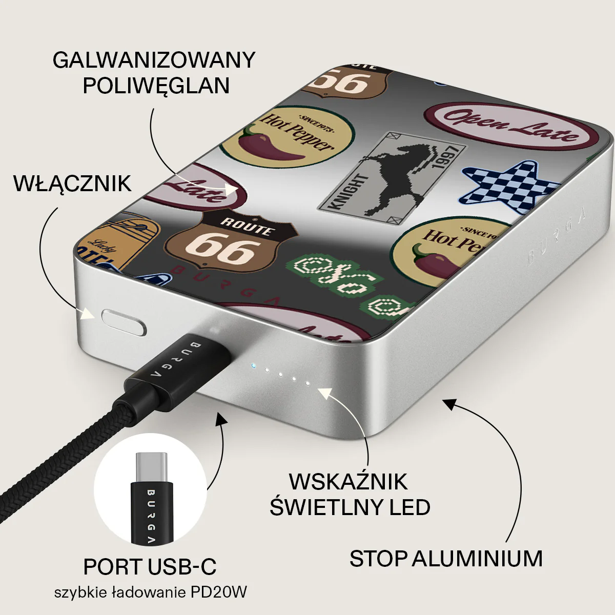 Open Late - Magnetyczny power bank - Image 90