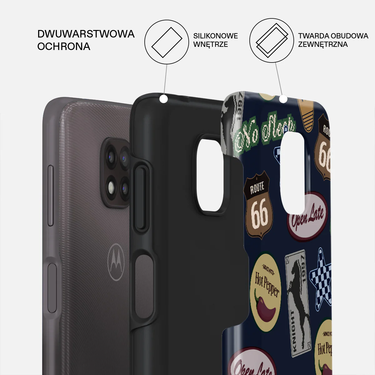 Open Late - Motorola Moto G Power 2021 Etui - Image 2