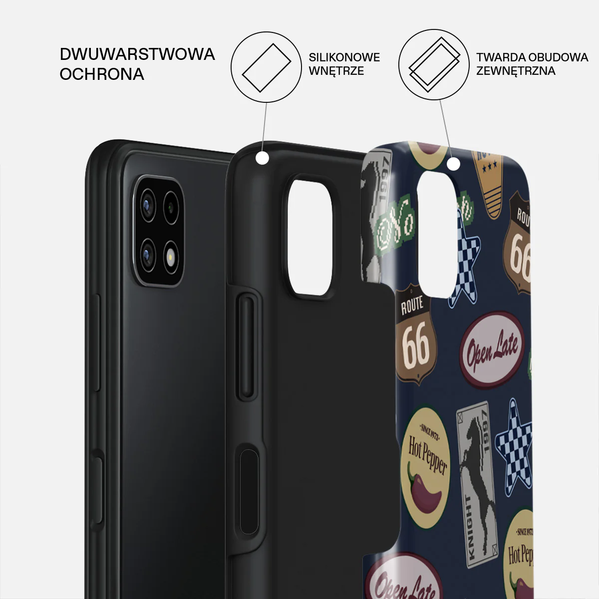 Open Late - Samsung Galaxy A22 5G Etui - Image 2