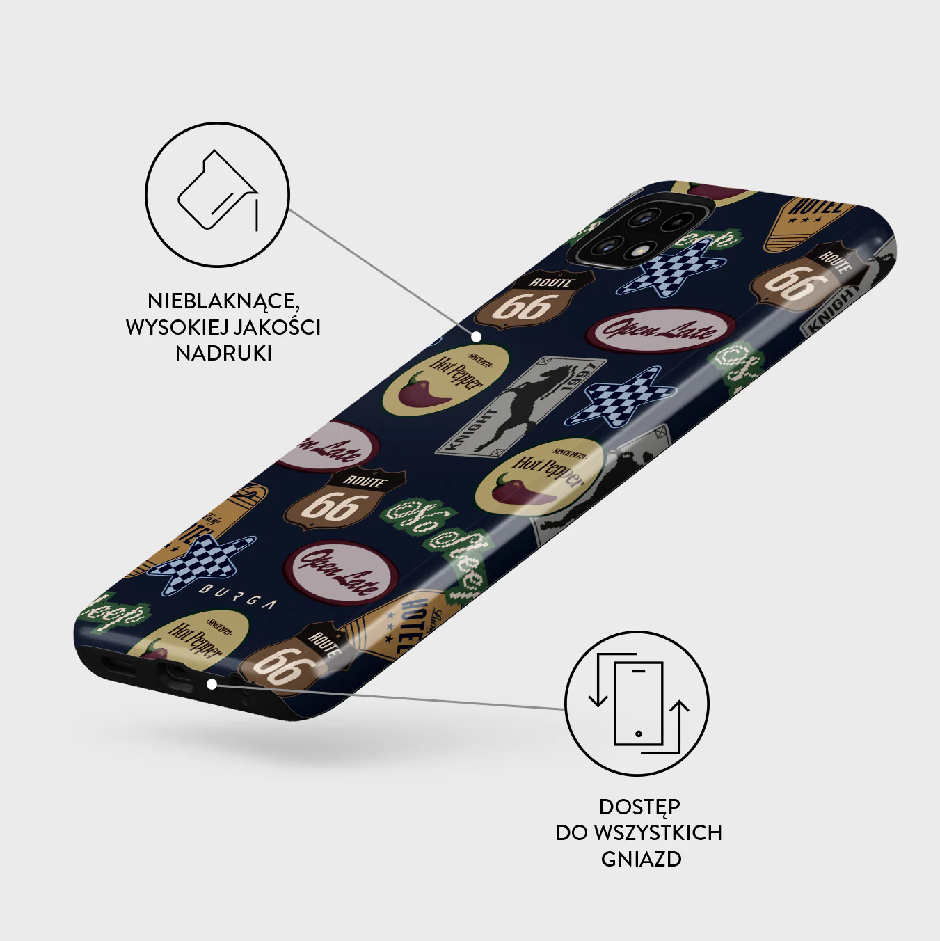 Open Late - Samsung Galaxy A22 5G Etui - Image 3