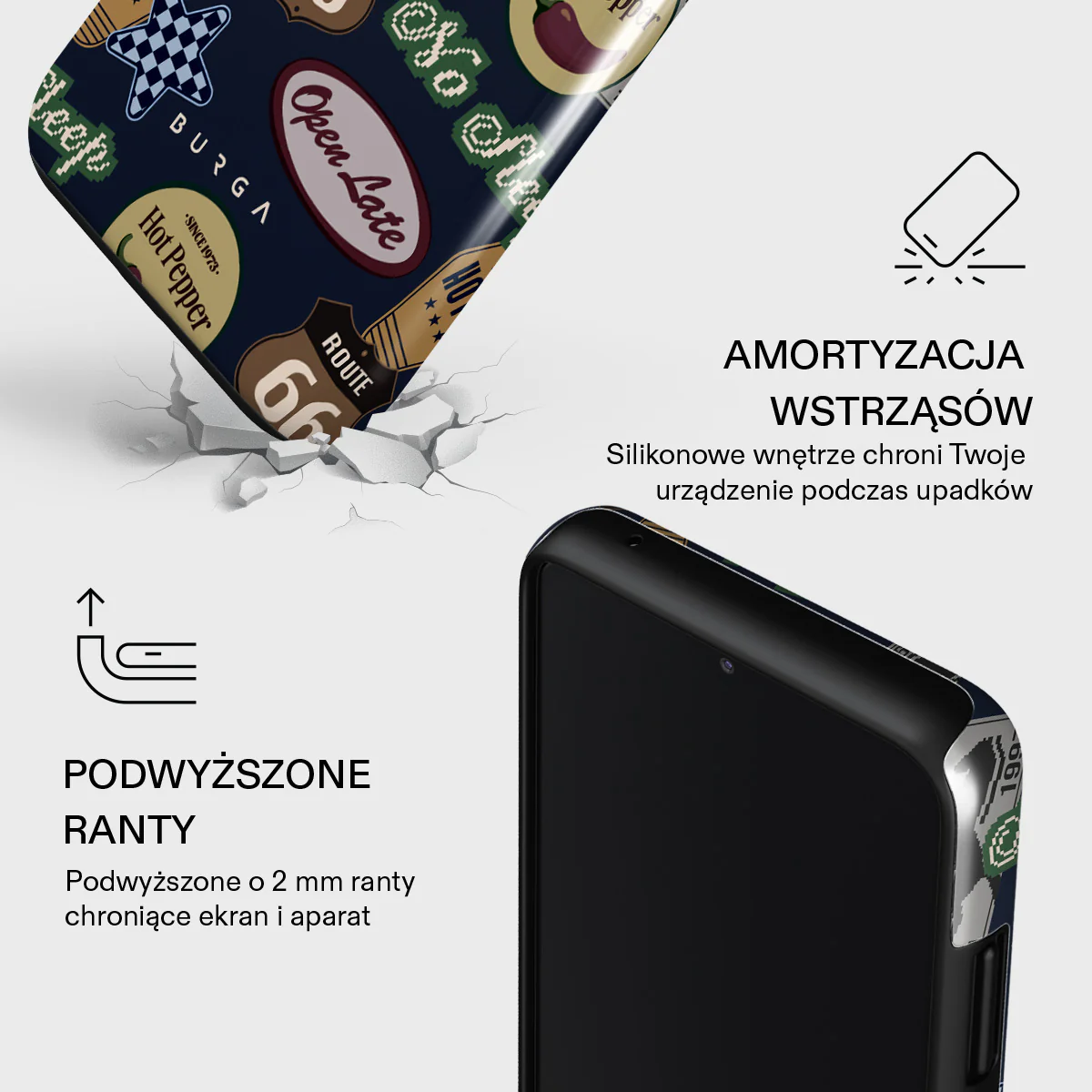 Open Late - Samsung Galaxy A22 5G Etui - Image 4