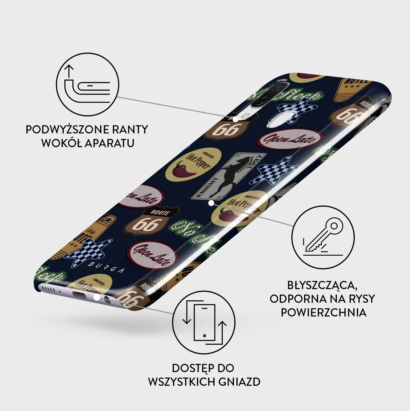 Open Late - Samsung Galaxy A40 Etui - Image 3