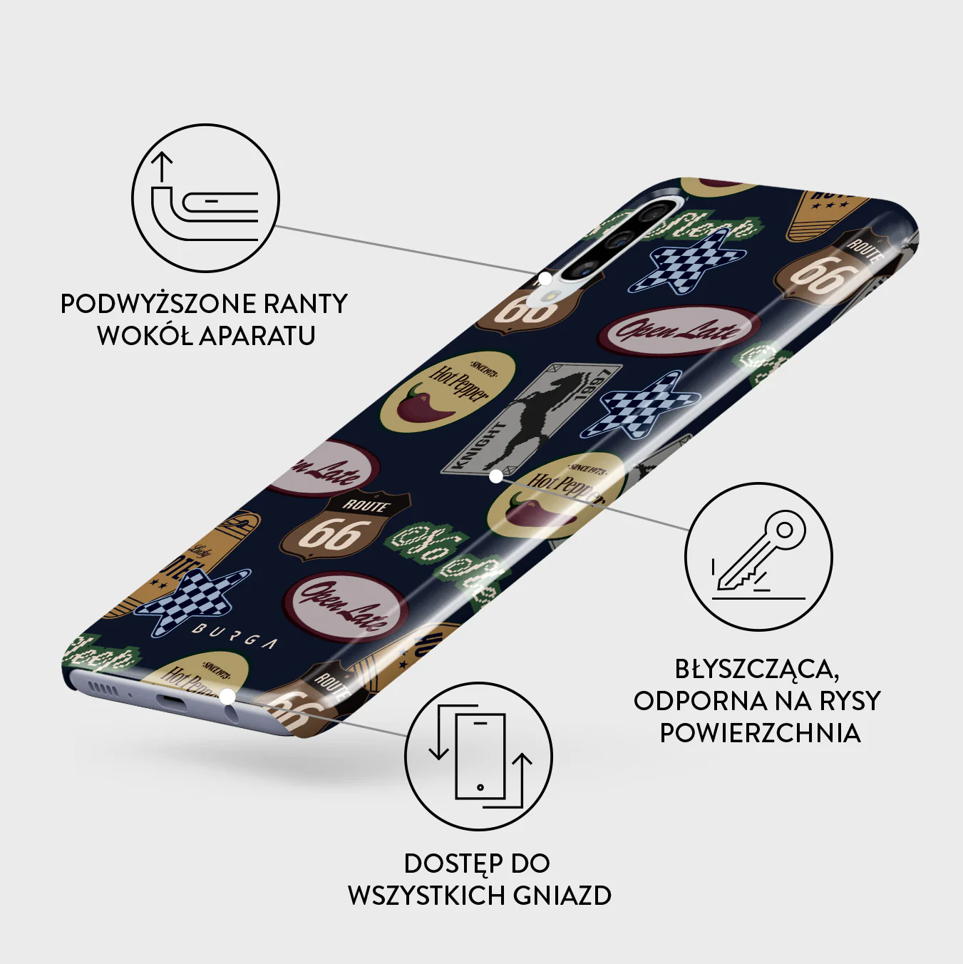 Open Late - Samsung Galaxy A50 Etui - Image 3
