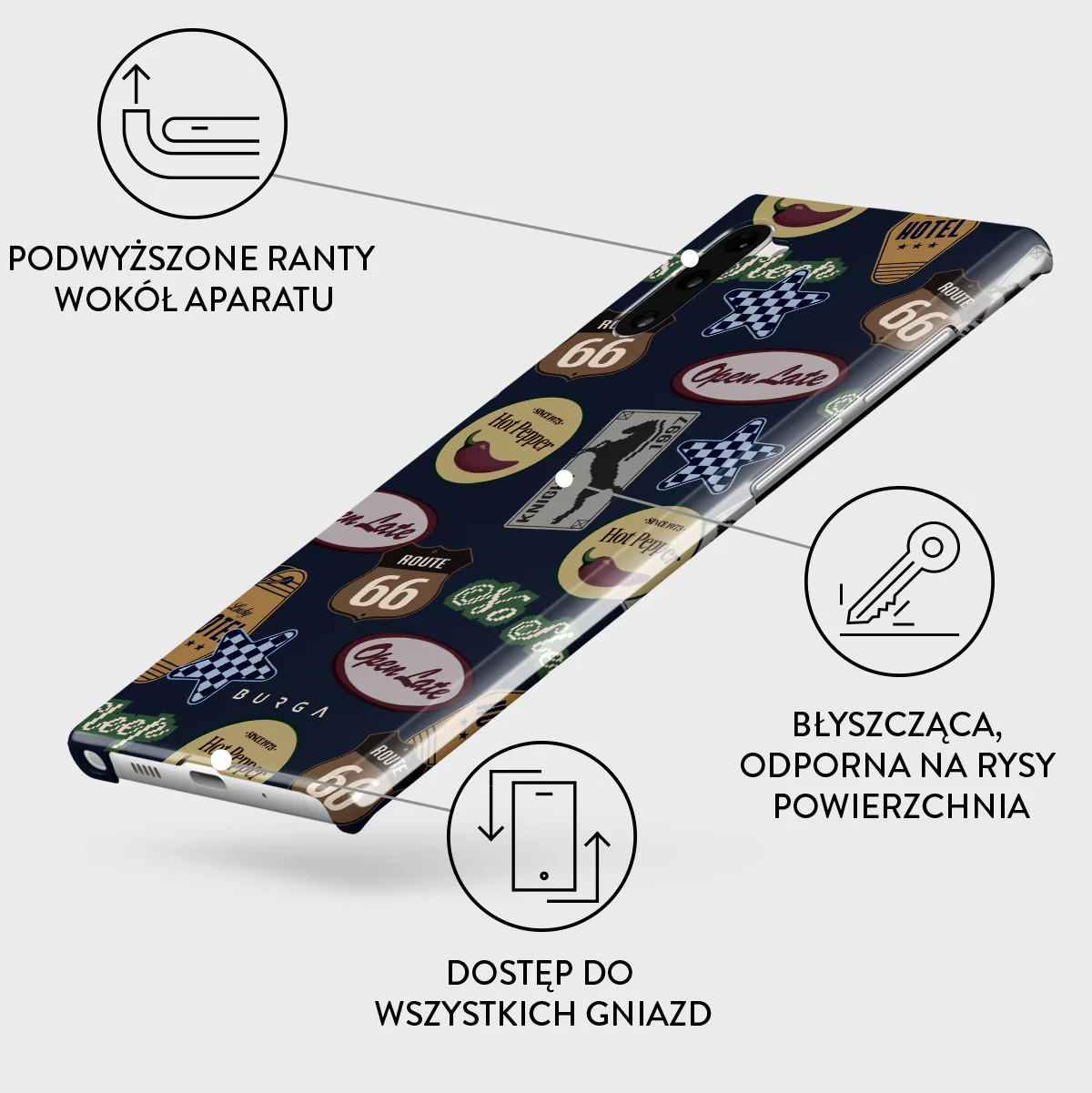 Open Late - Samsung Galaxy Note 10 Etui - Image 3