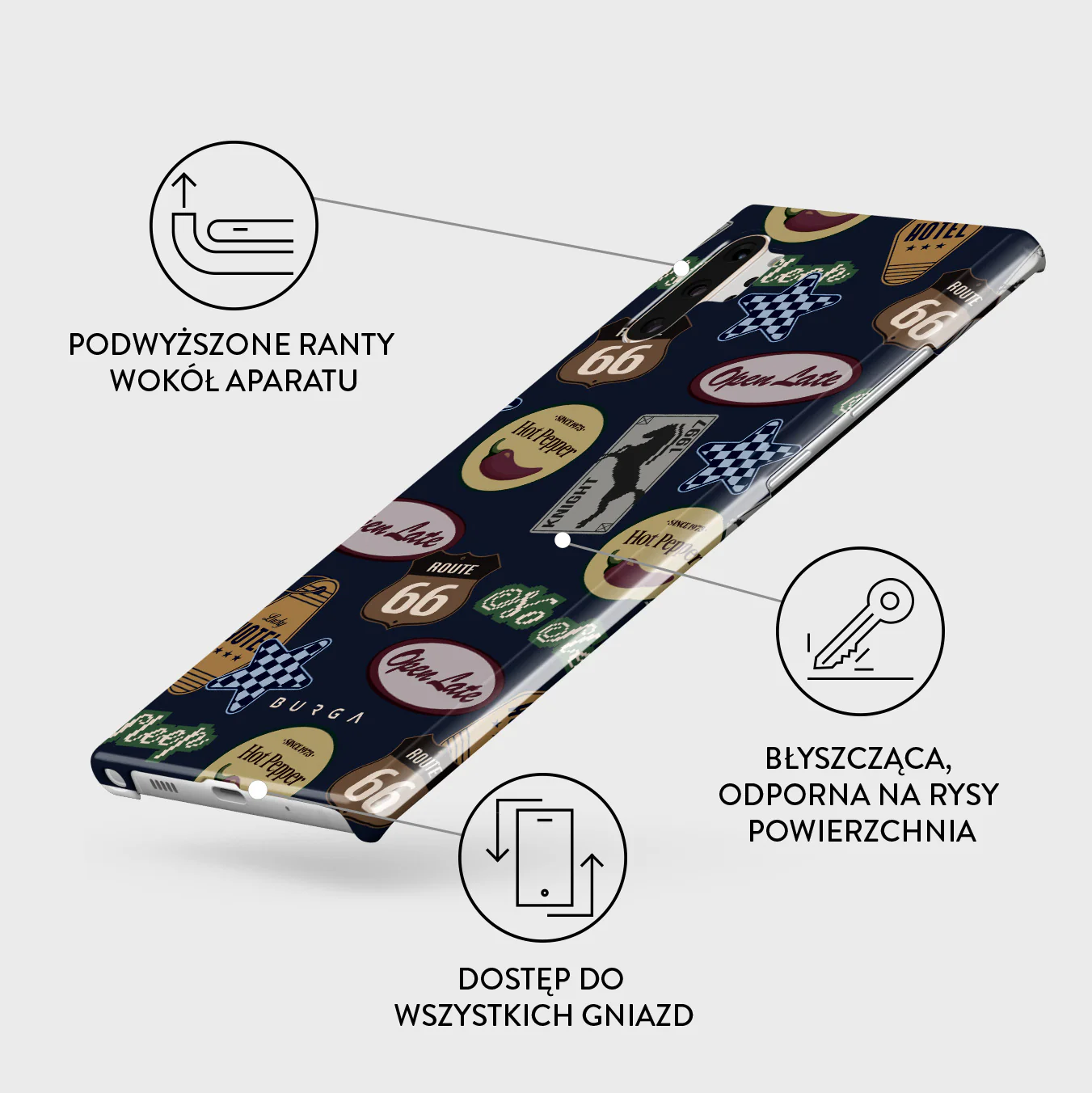 Open Late - Samsung Galaxy Note 10 Plus Etui - Image 3