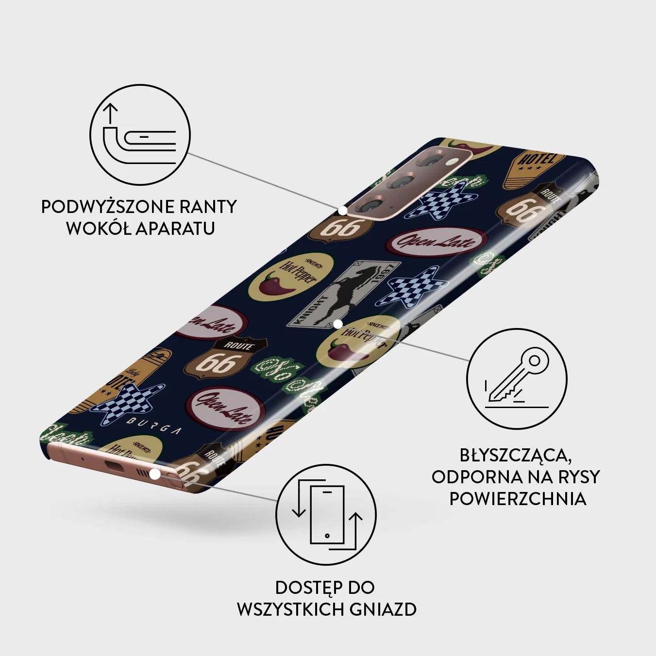 Open Late - Samsung Galaxy Note 20 4G / 5G Etui - Image 3