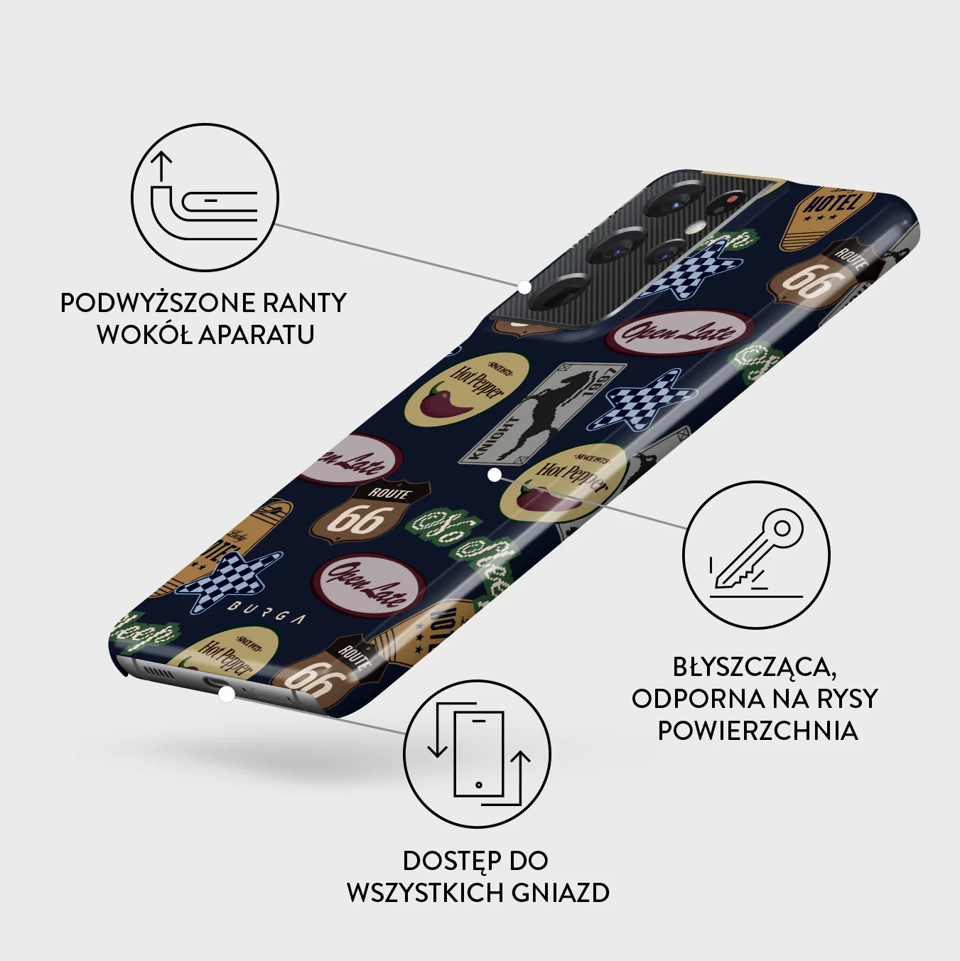 Open Late - Samsung Galaxy S21 Ultra Etui - Image 3