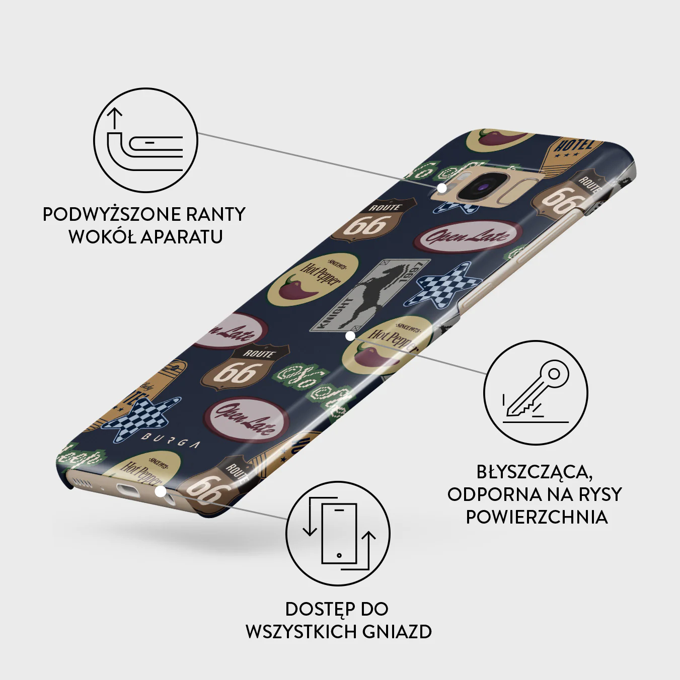 Open Late - Samsung Galaxy S8 Etui - Image 3