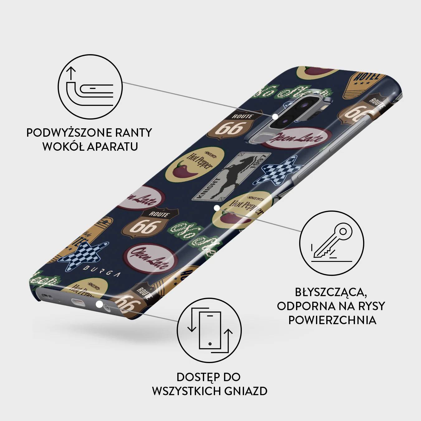 Open Late - Samsung Galaxy S9 Plus Etui - Image 3