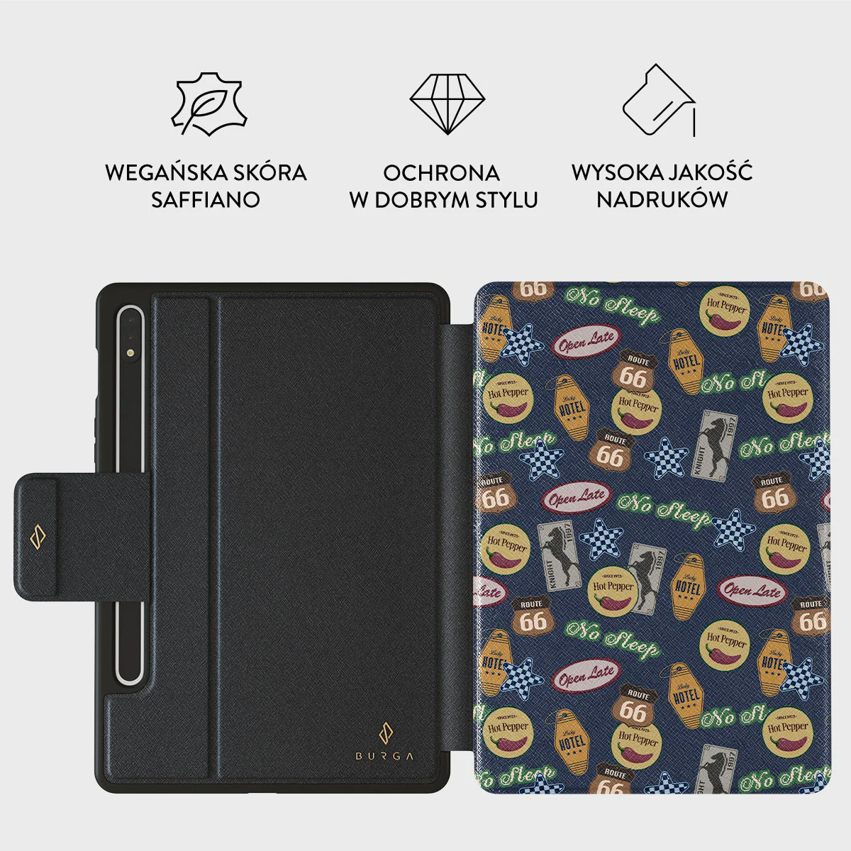 Open Late - Etui na Samsung Galaxy Tab S9+ FE - Image 2
