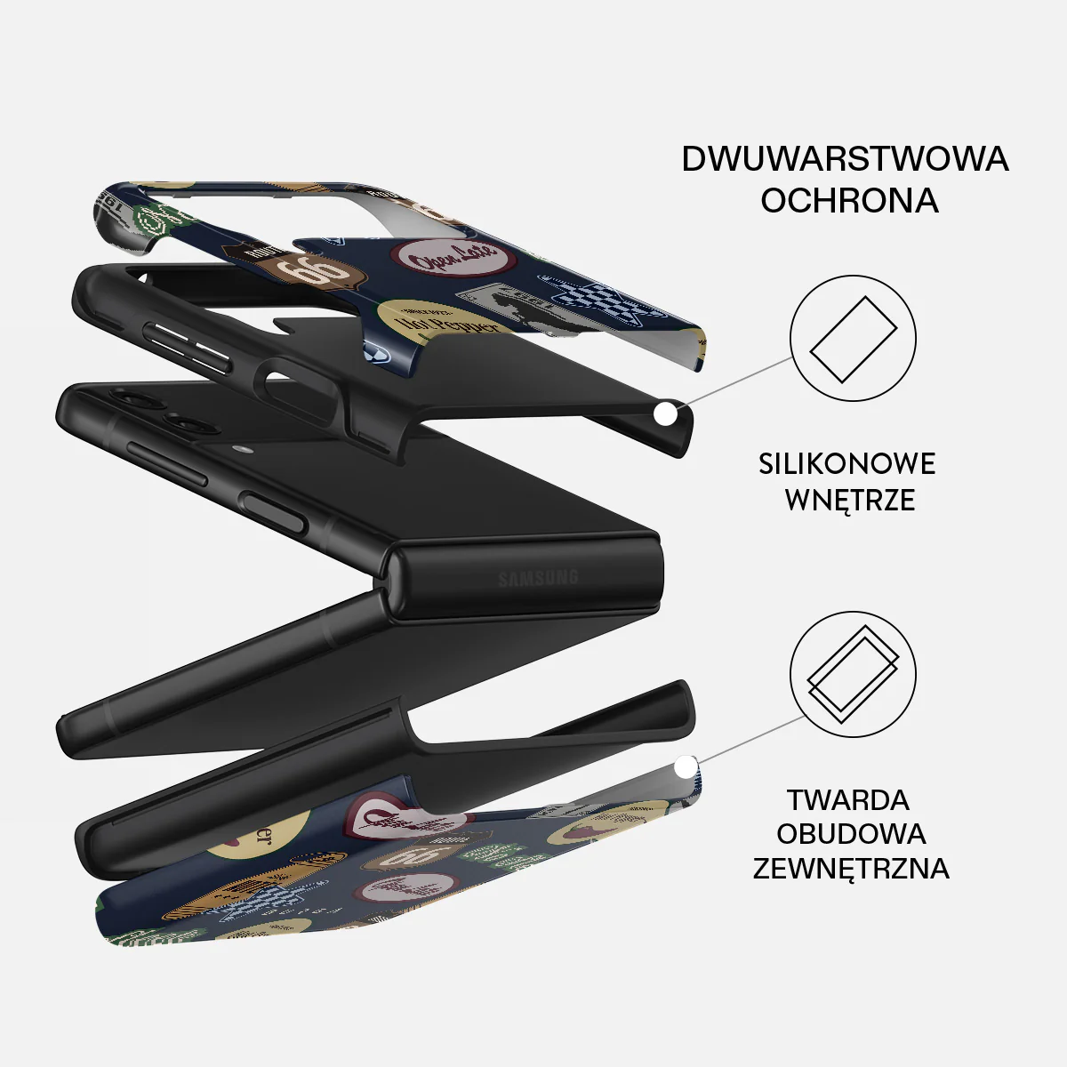 Open Late - Samsung Galaxy Z Flip 3 Etui - Image 2