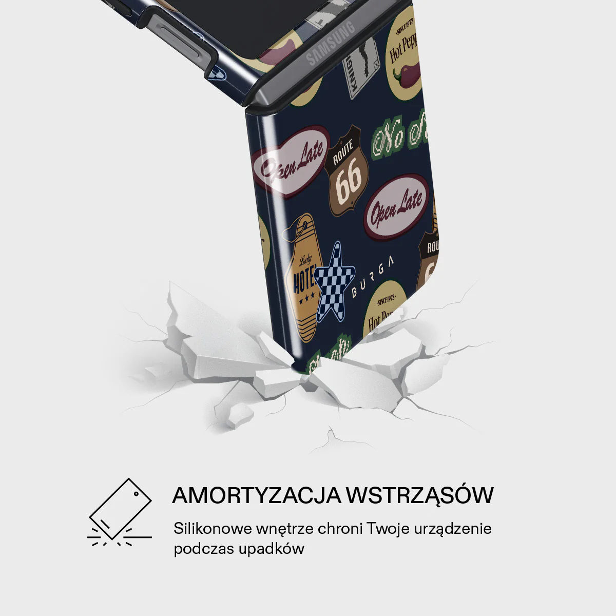 Open Late - Samsung Galaxy Z Flip 5 Etui - Image 4