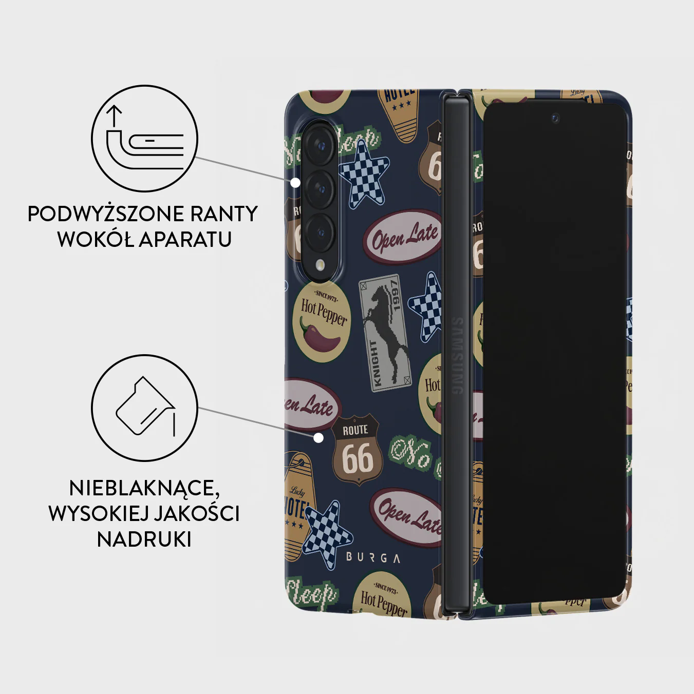 Open Late - Samsung Galaxy Z Fold 4 Etui - Image 3