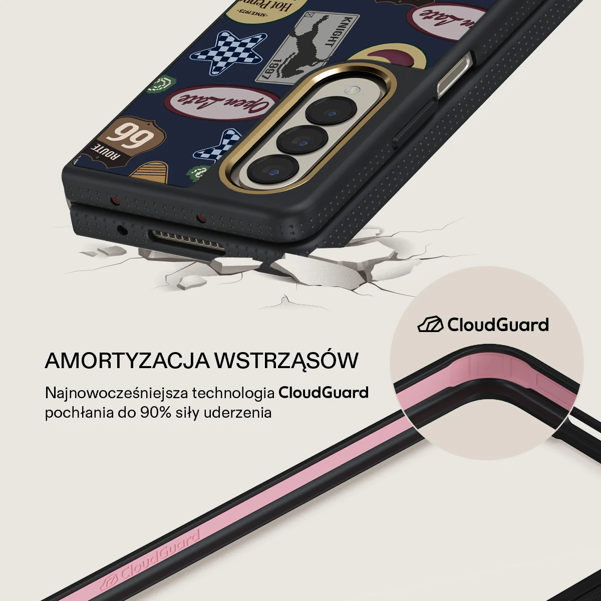 Open Late - Samsung Galaxy Z Fold 4 Etui - Image 8