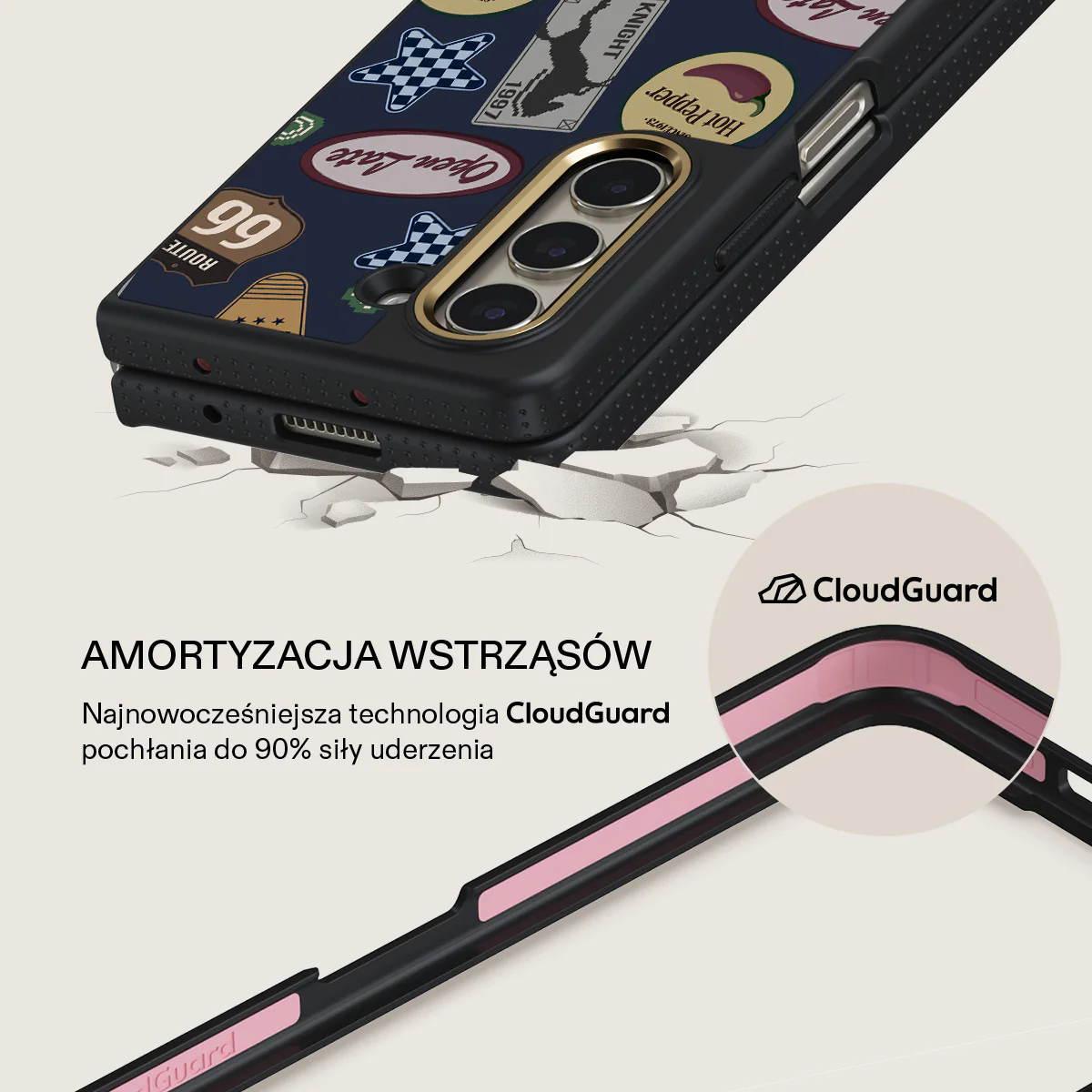 Open Late - Samsung Galaxy Z Fold 5 Etui - Image 3