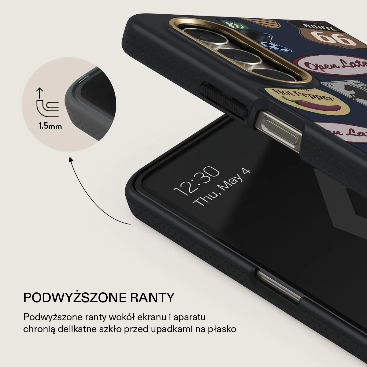 Open Late - Samsung Galaxy Z Fold 5 Etui - Image 4