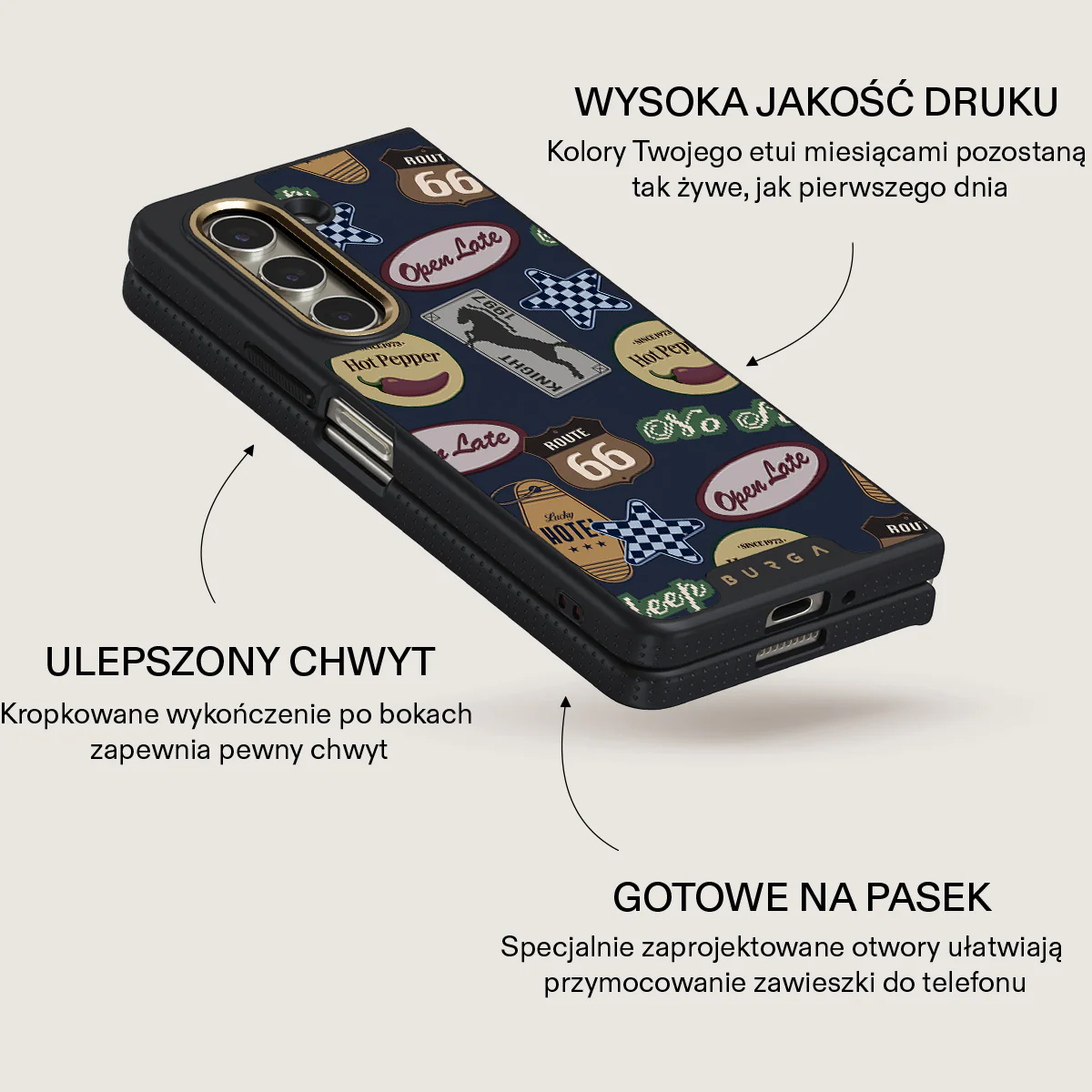 Open Late - Samsung Galaxy Z Fold 5 Etui - Image 5