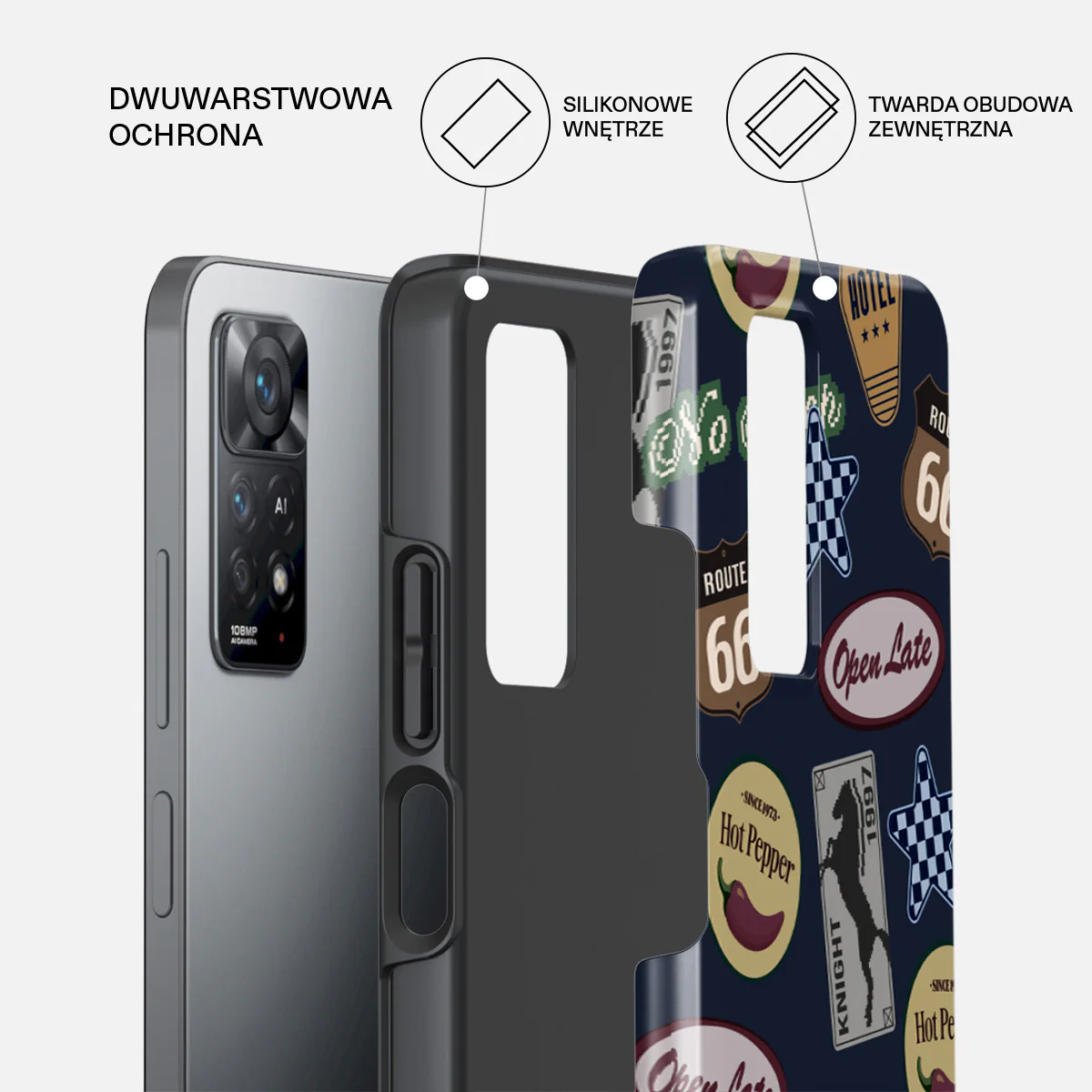 Open Late - Xiaomi Redmi Note 11 Pro+ Etui - Image 2