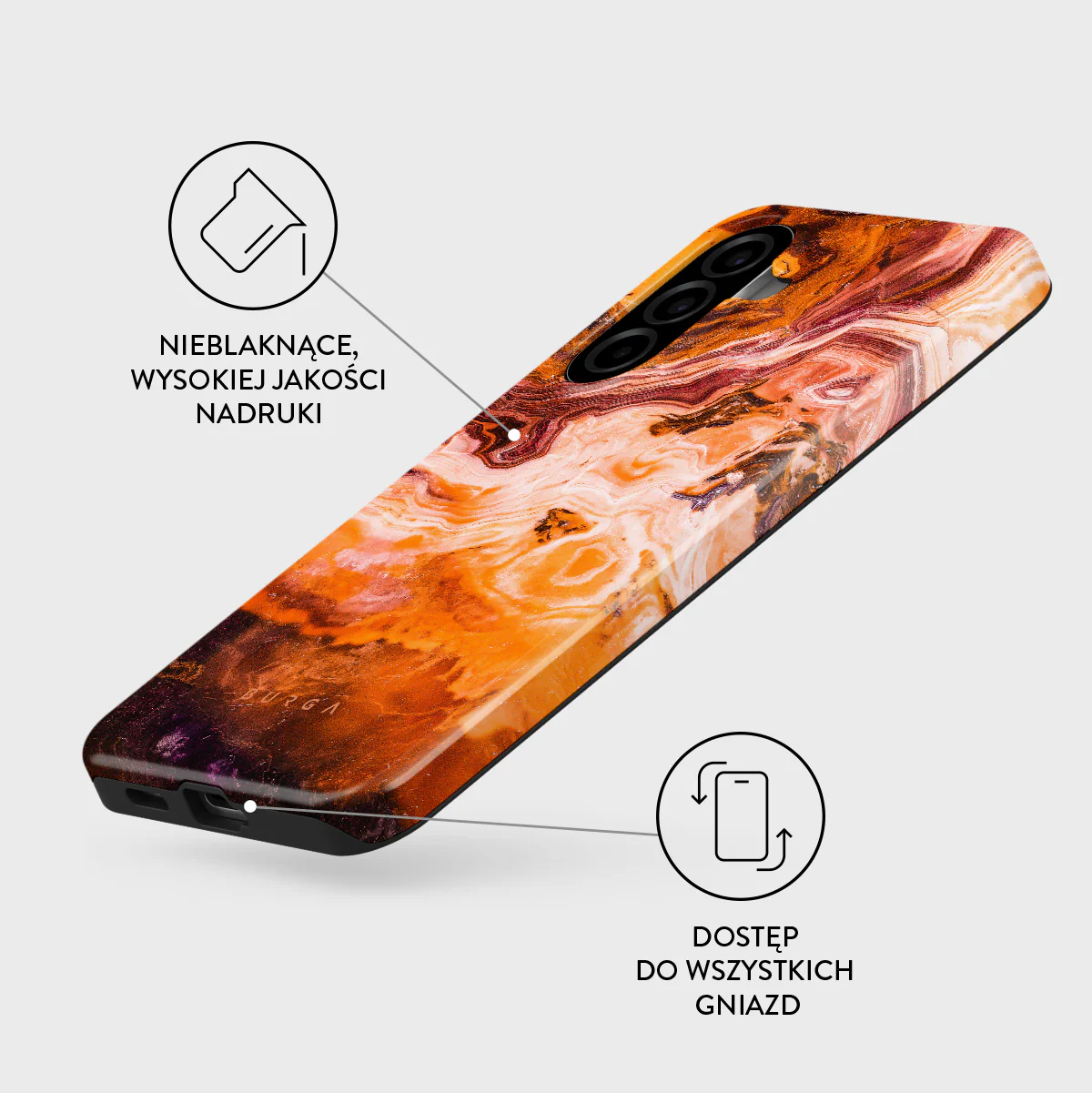 Pumpkin Spice - Samsung Galaxy A57 5G Etui - Image 3