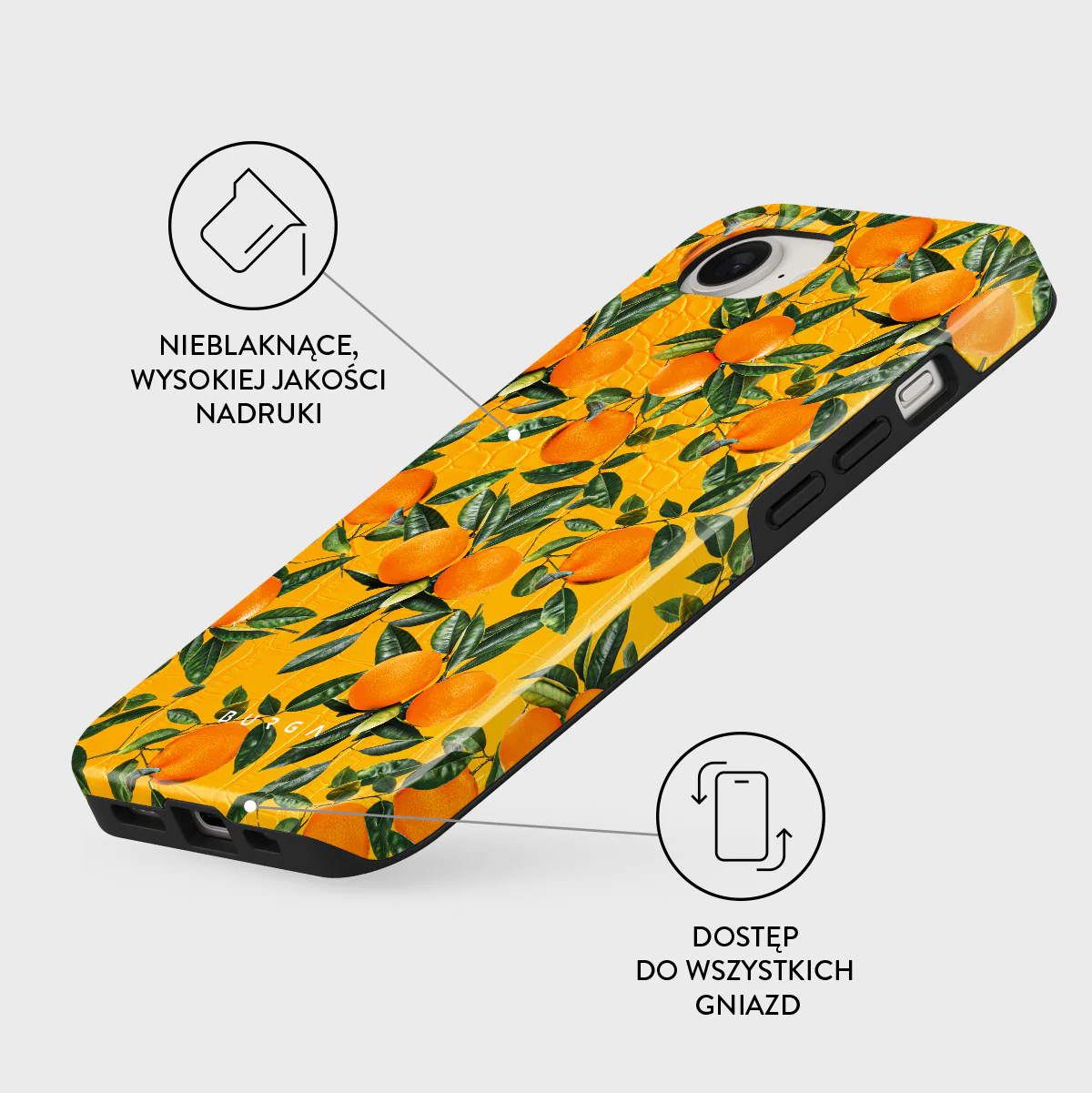 Orange Lemonade - iPhone 17e Etui - Image 3