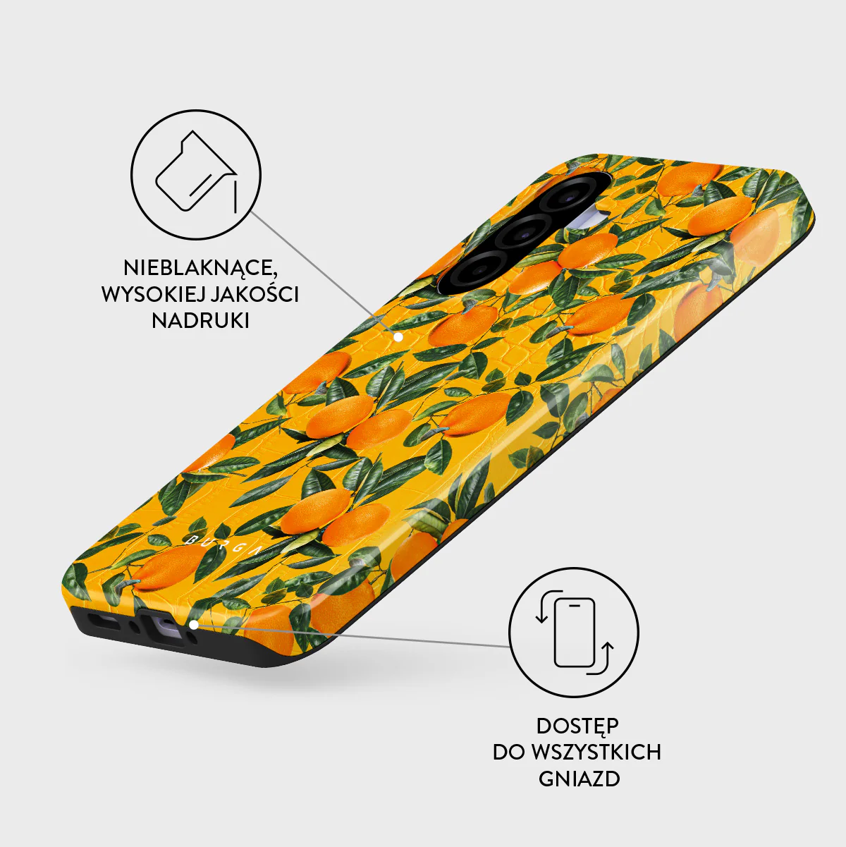 Orange Lemonade - Samsung Galaxy A37 5G Etui - Image 3