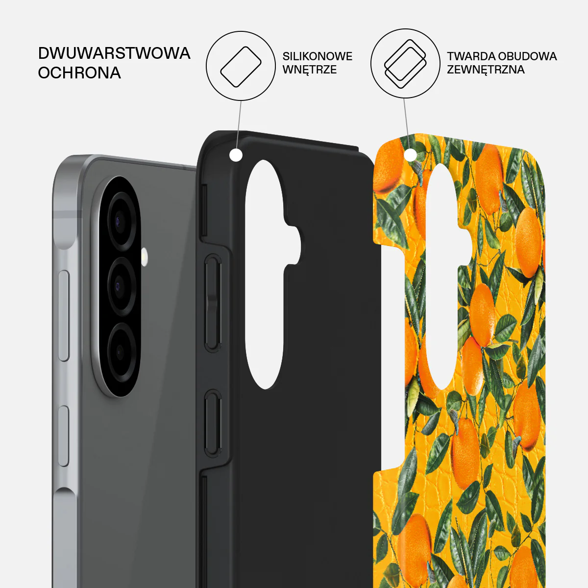 Orange Lemonade - Samsung Galaxy A57 5G Etui - Image 2