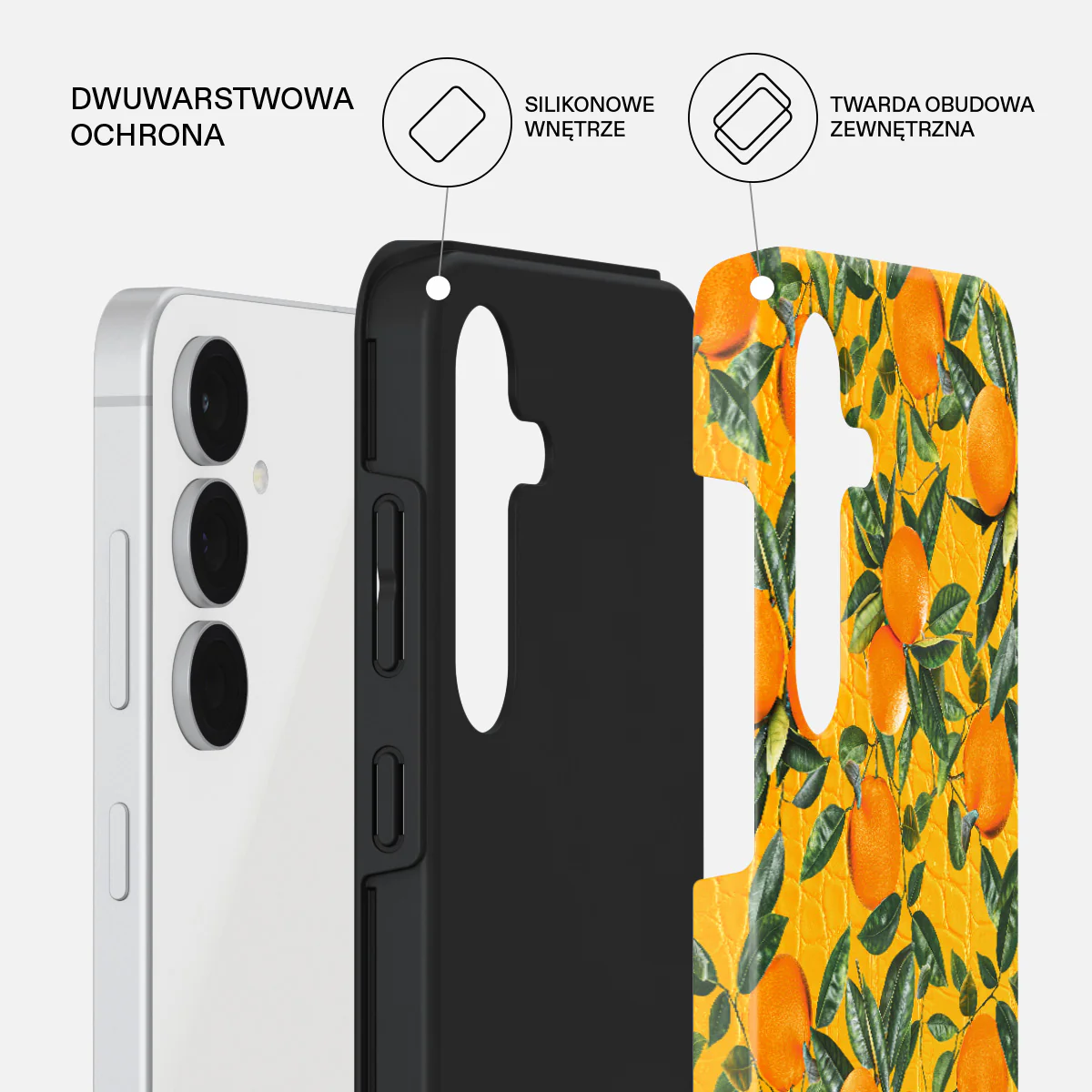 Orange Lemonade - Samsung Galaxy S25 FE Etui - Image 2